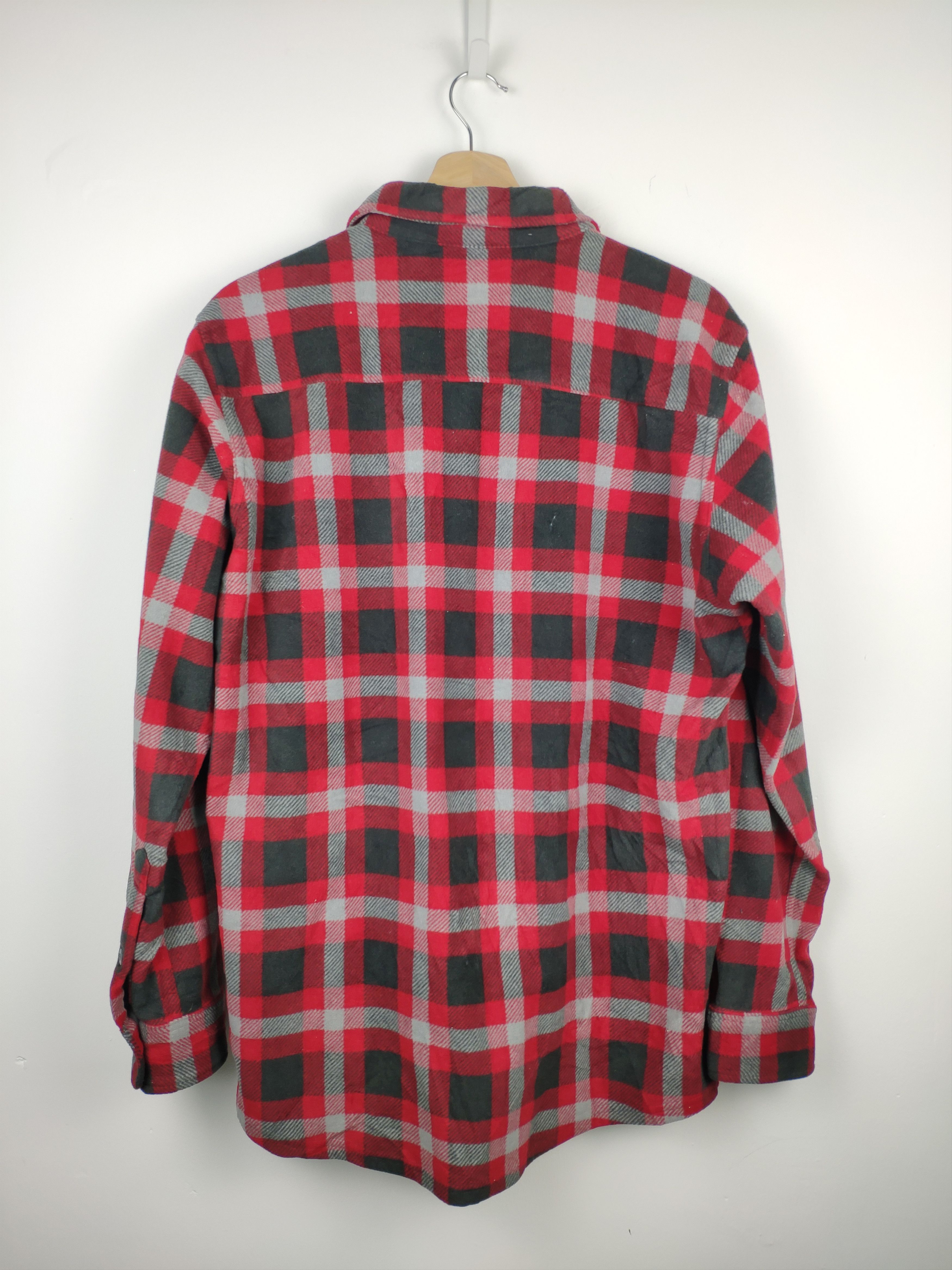 Flannel × Japanese Brand Vintage Flannel Shirt Checkered Travis Style by Uniqlo Size US M / EU 48-50 / 2 - 8 Thumbnail
