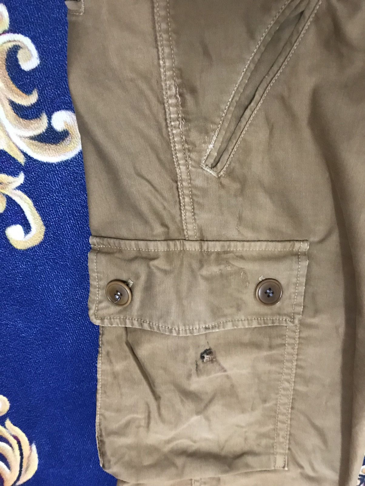 Japanese Brand × Vintage HR MARKET Cargo Pants Size US 35 - 10 Thumbnail