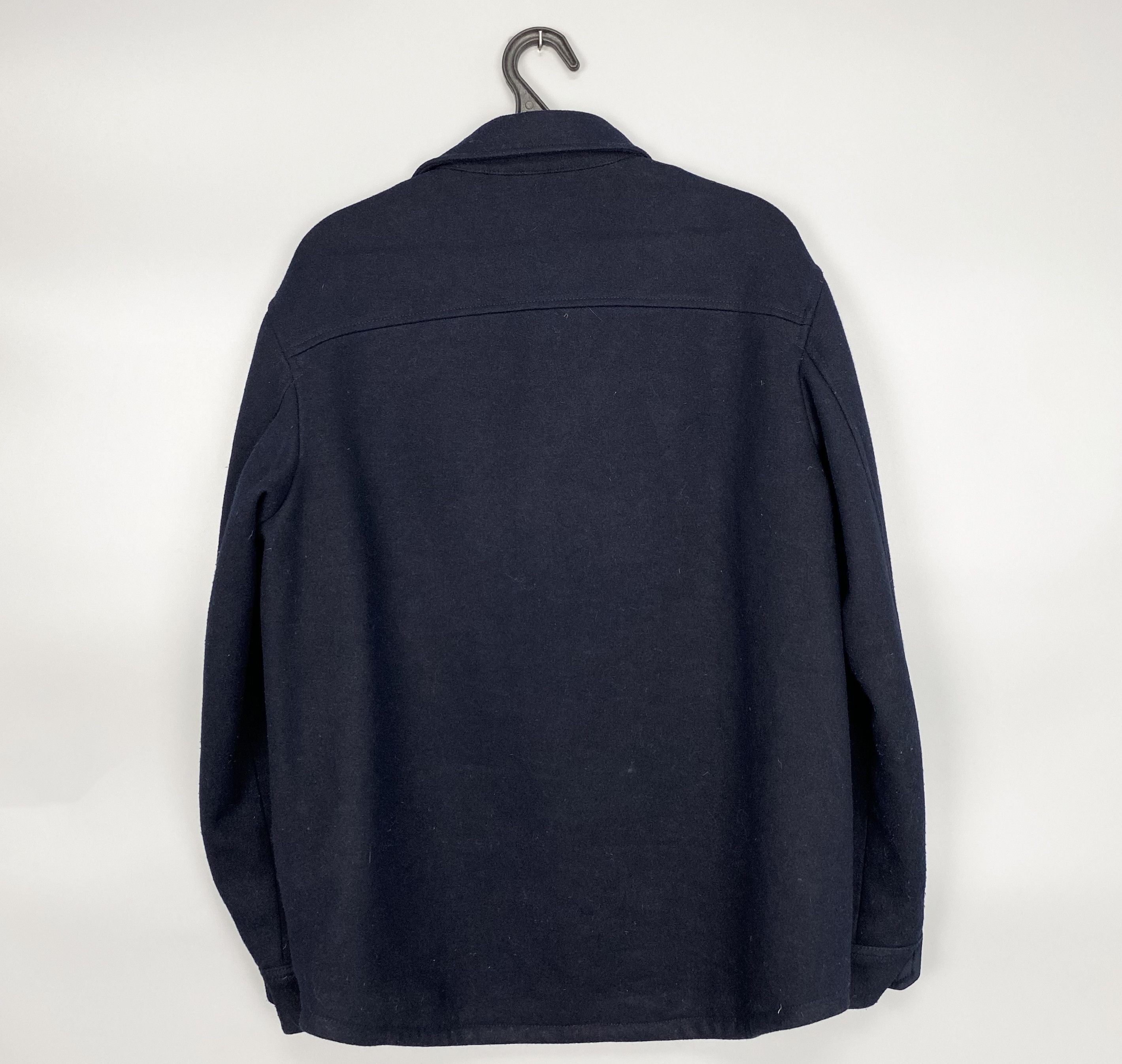 Uniqlo Uniqlo One Pocket Warm Overshirt Navy Size US S / EU 44-46 / 1 - 4 Thumbnail
