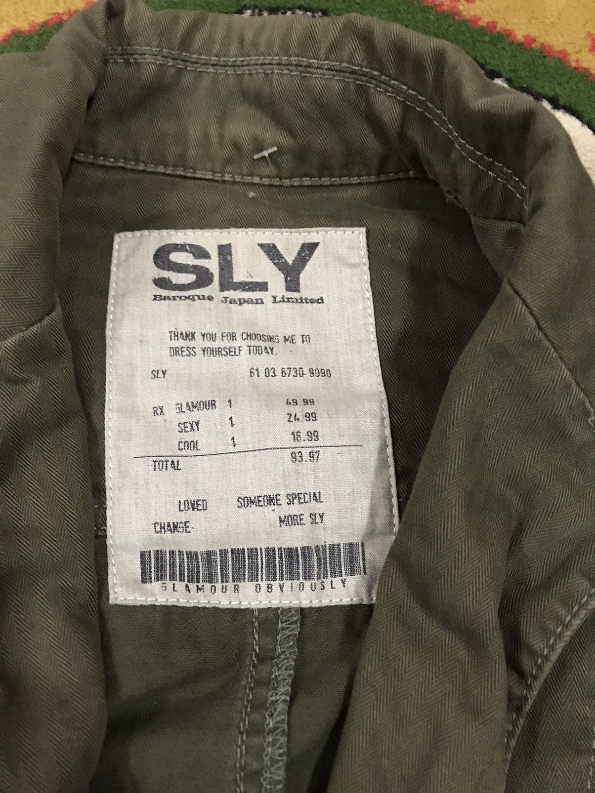 Japanese Brand × Vintage Vintage Jacket SLY Military Size US S / EU 44-46 / 1 - 9 Thumbnail