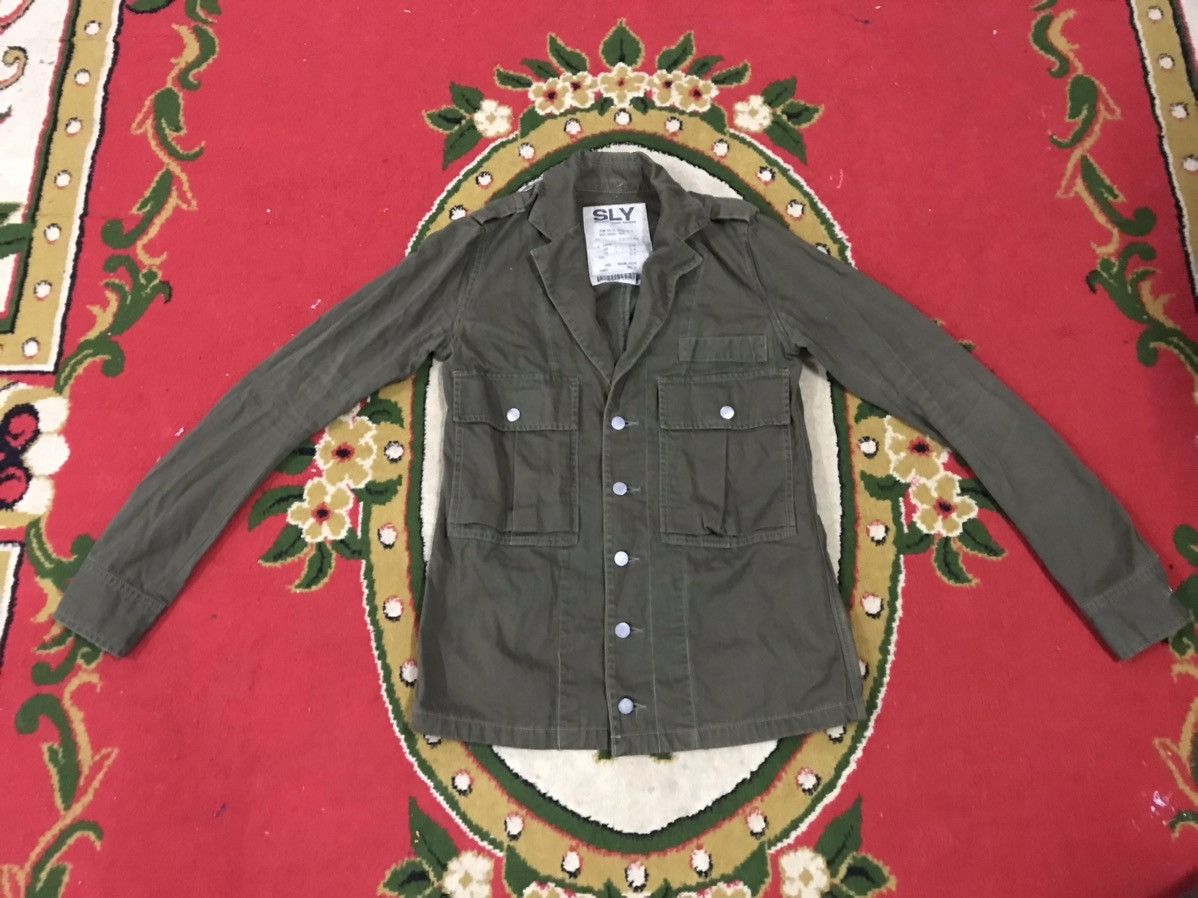 Japanese Brand × Vintage Vintage Jacket SLY Military Size US S / EU 44-46 / 1 - 1 Thumbnail