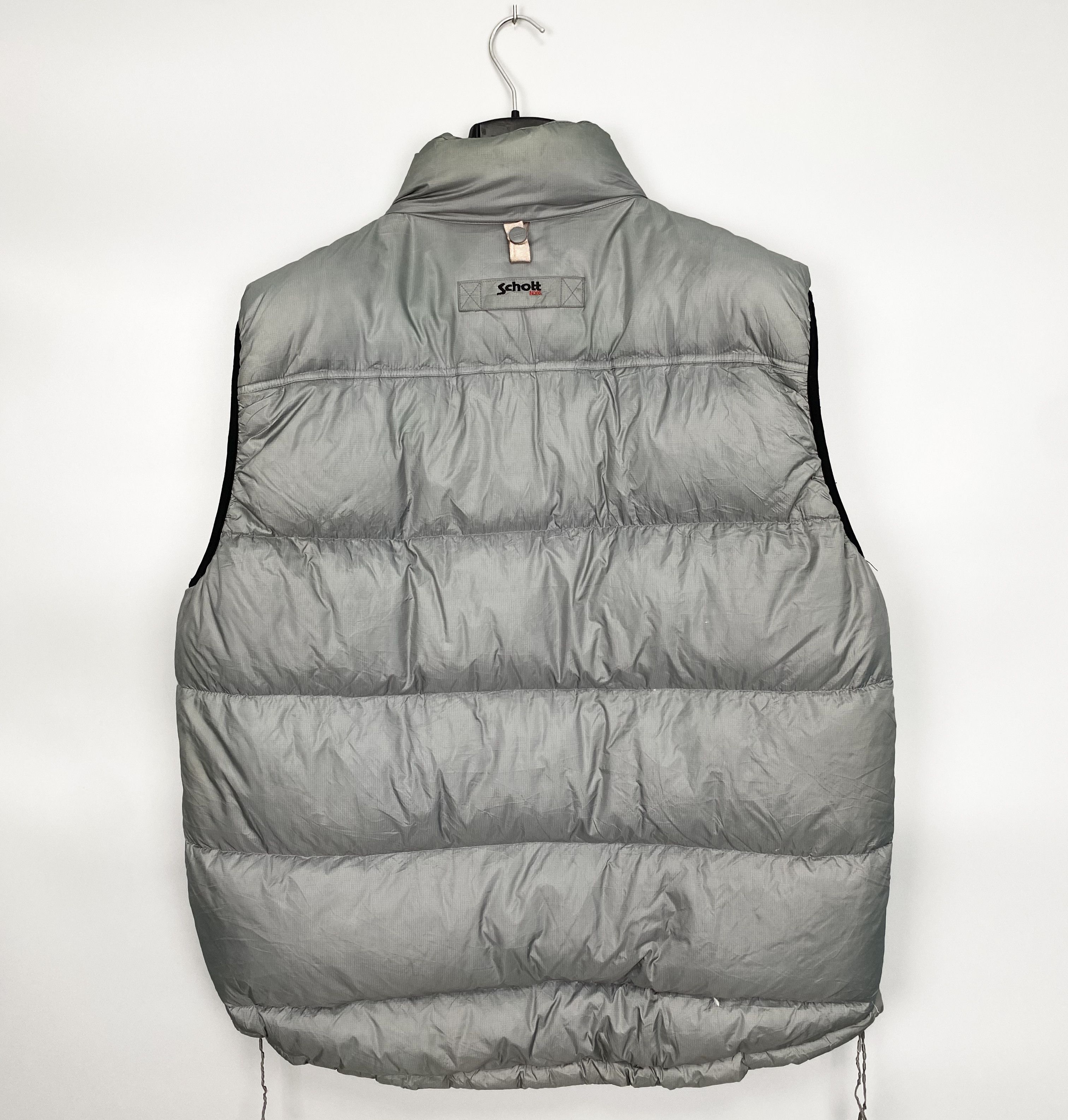 Schott Vintage Schott NYC Down Vest Size US XXL / EU 58 / 5 - 5 Thumbnail
