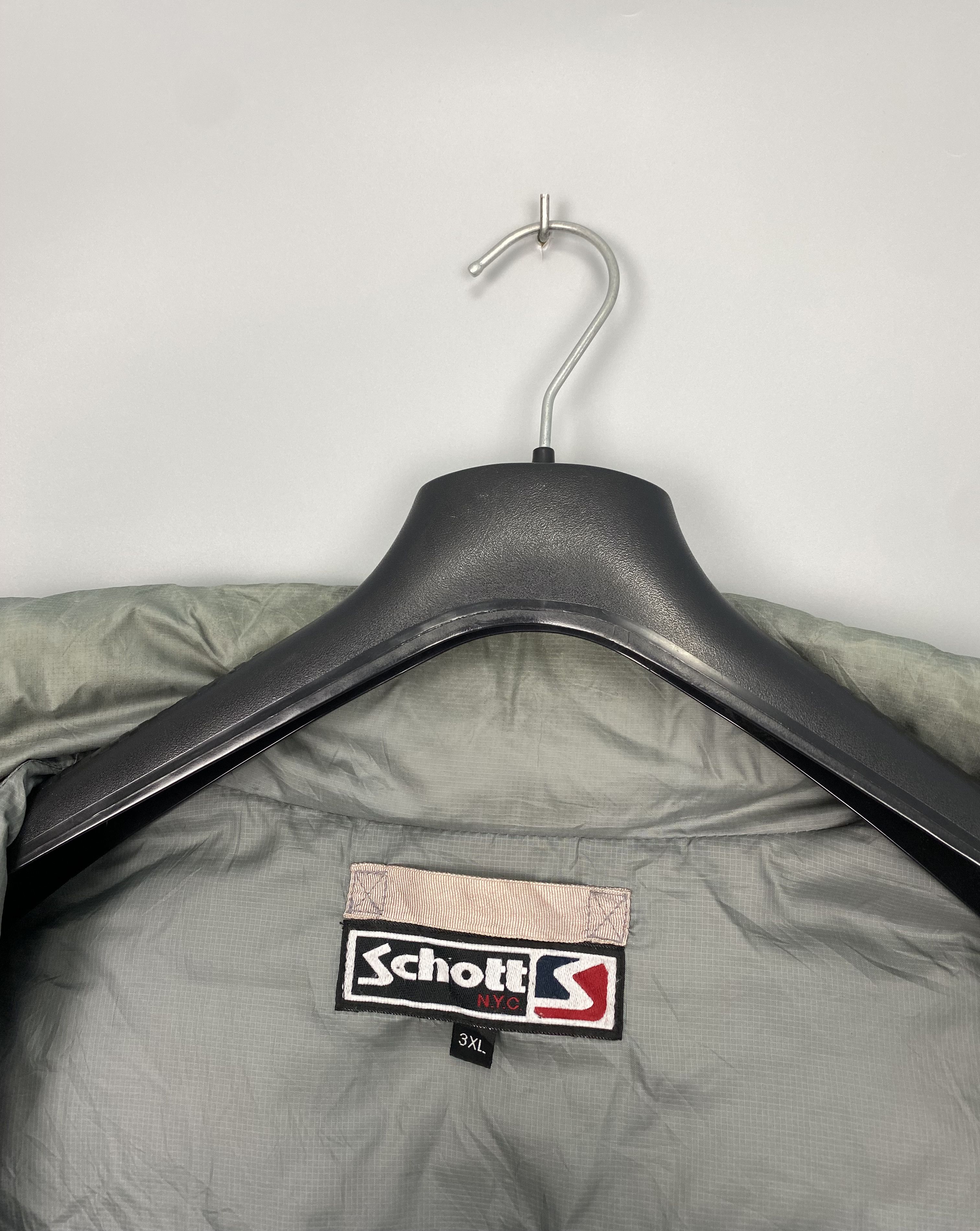 Schott Vintage Schott NYC Down Vest Size US XXL / EU 58 / 5 - 10 Thumbnail