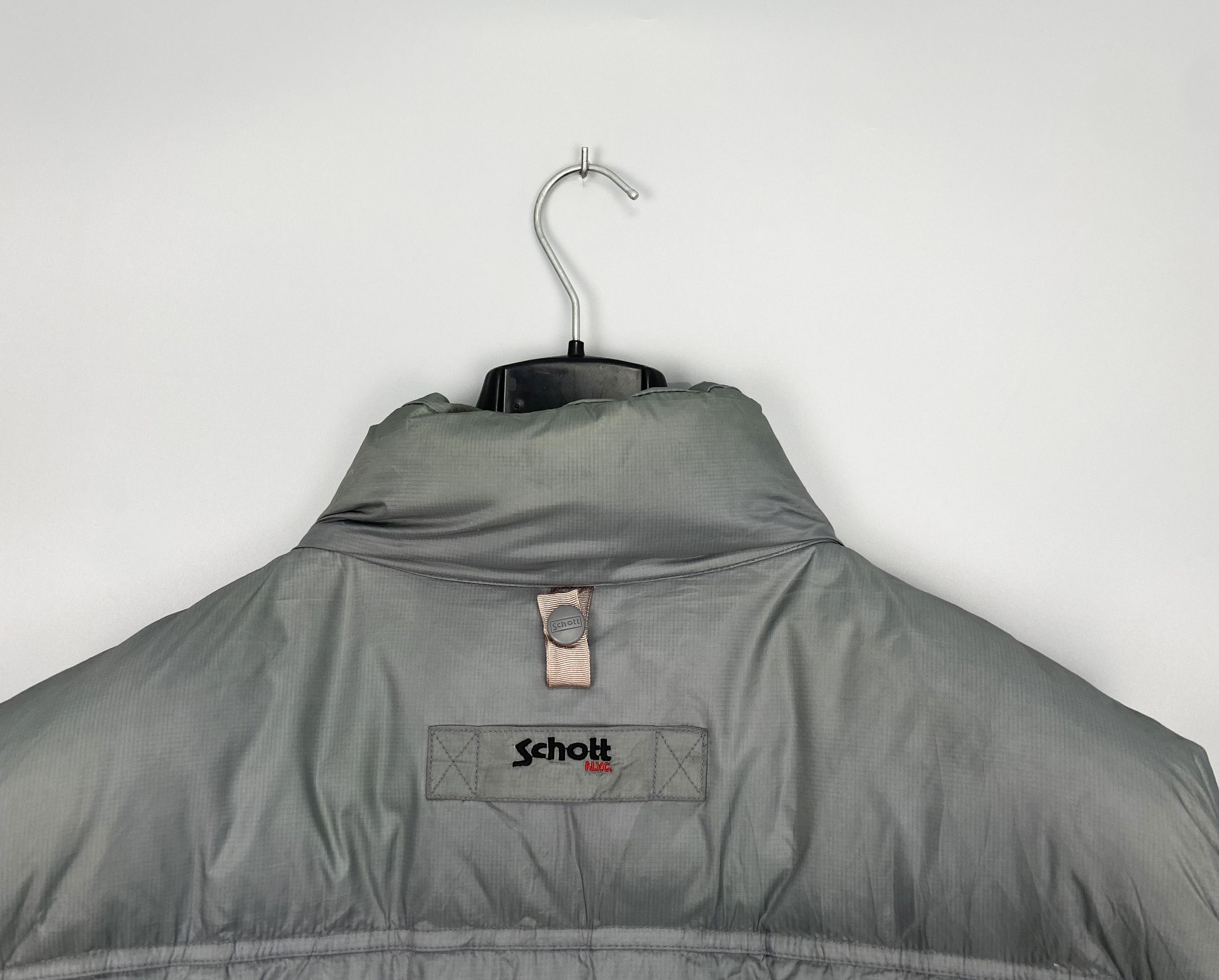 Schott Vintage Schott NYC Down Vest Size US XXL / EU 58 / 5 - 7 Thumbnail