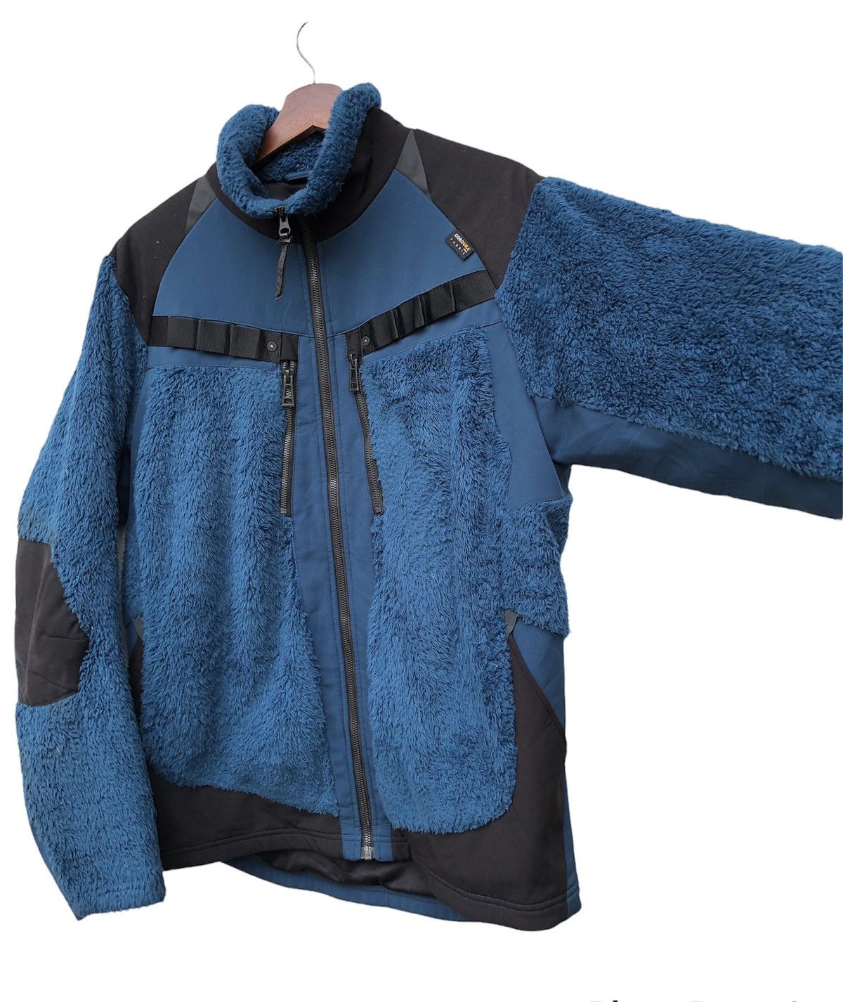 Japanese Brand Field Core Fur Fleece MultiFuction Jacket Workwear Style Size US L / EU 52-54 / 3 - 3 Thumbnail