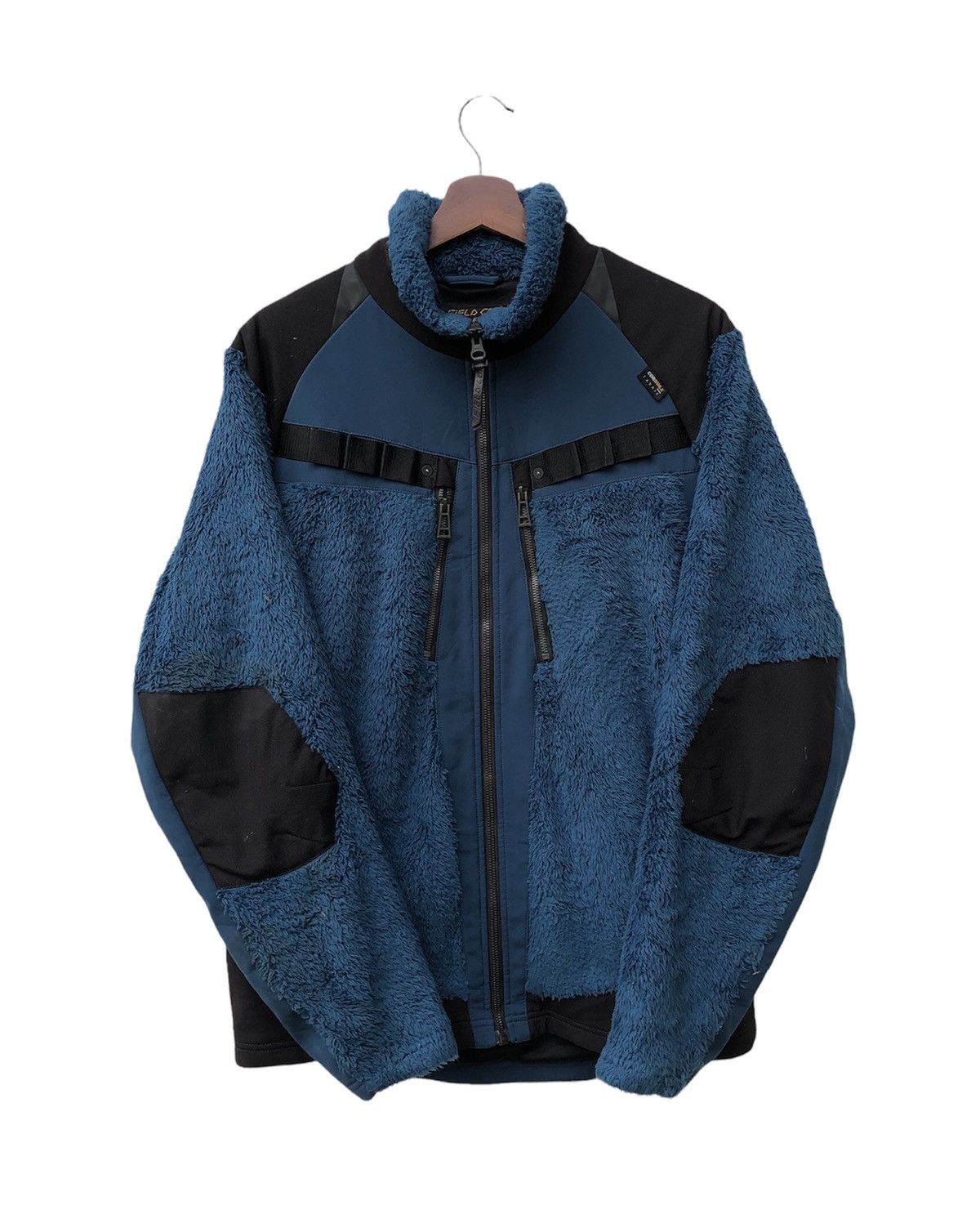 Japanese Brand Field Core Fur Fleece MultiFuction Jacket Workwear Style Size US L / EU 52-54 / 3 - 1 Thumbnail