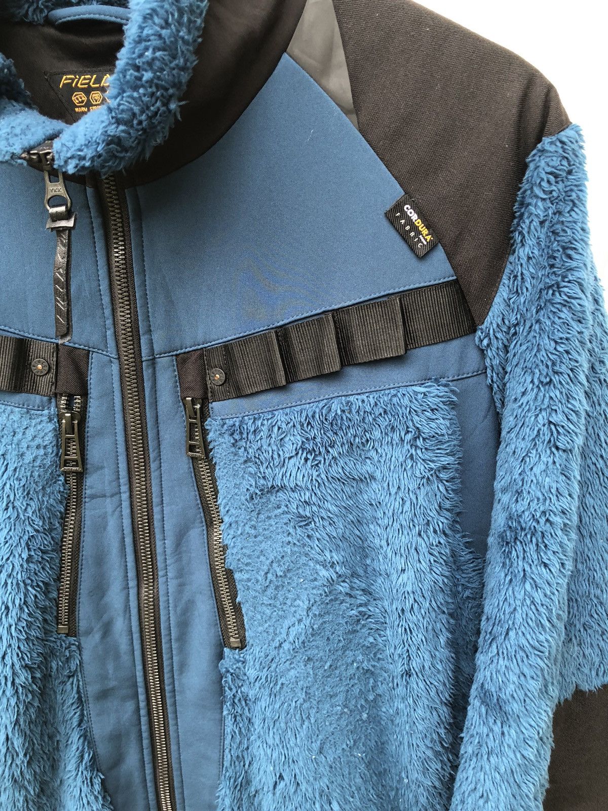 Japanese Brand Field Core Fur Fleece MultiFuction Jacket Workwear Style Size US L / EU 52-54 / 3 - 9 Thumbnail