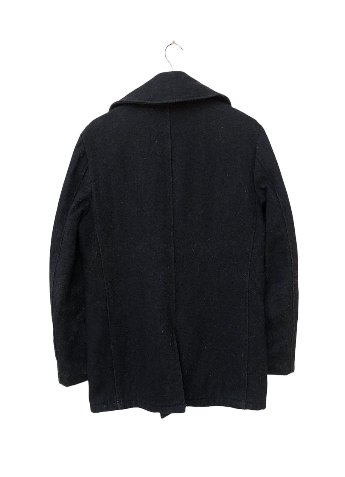 Schott Us 740N Black Wool Peacoat Schott Made In Usa Size US S / EU 44-46 / 1 - 2 Thumbnail
