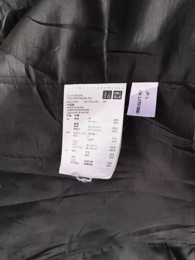 Japanese Brand Japanese Brand Uniqlo Wool Collection Jacket Size US L / EU 52-54 / 3 - 5 Thumbnail