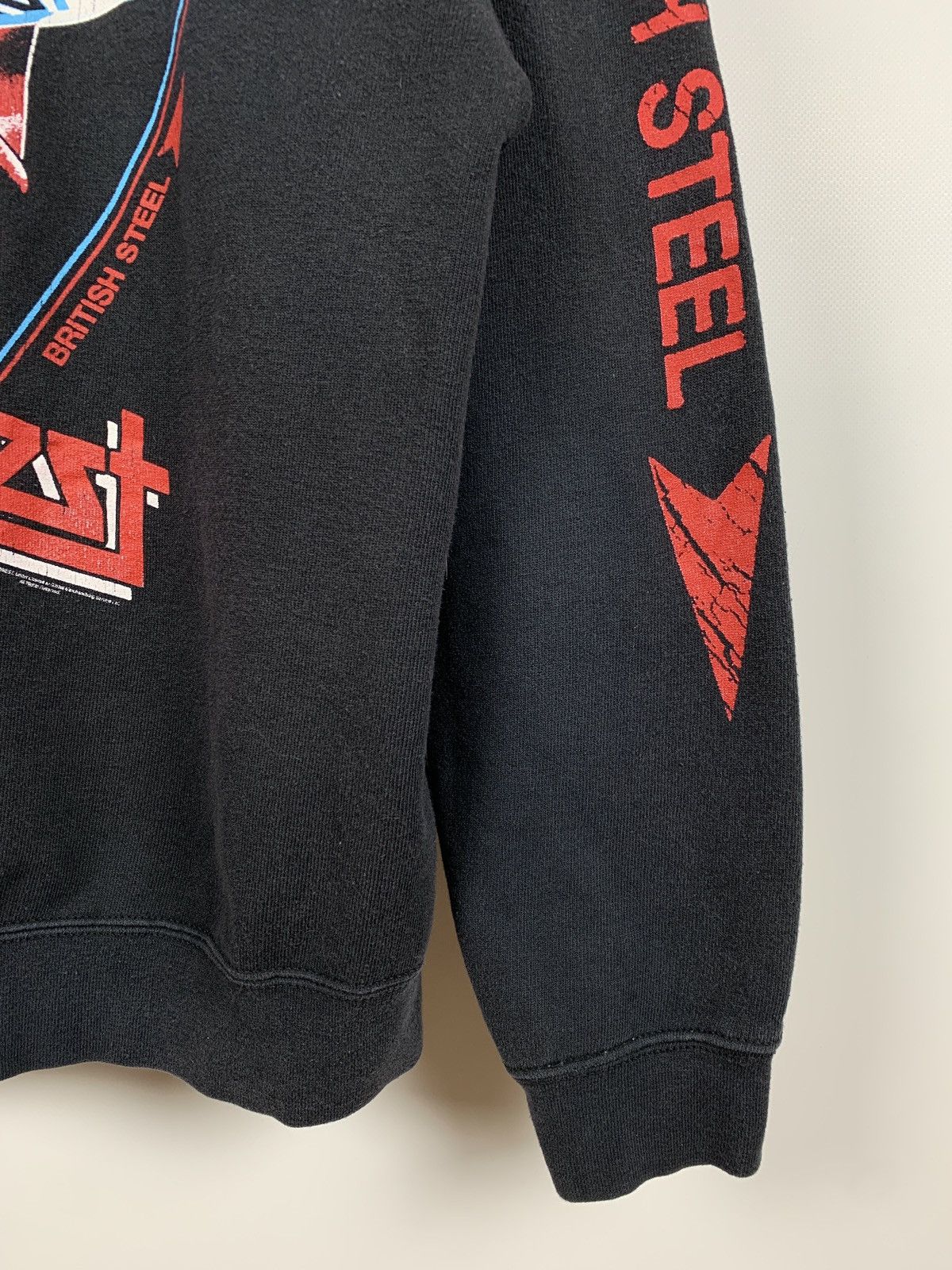 Band Tees 2017 Vintage Judas Priest British Steel Band Hoodie Size US L / EU 52-54 / 3 - 13 Thumbnail