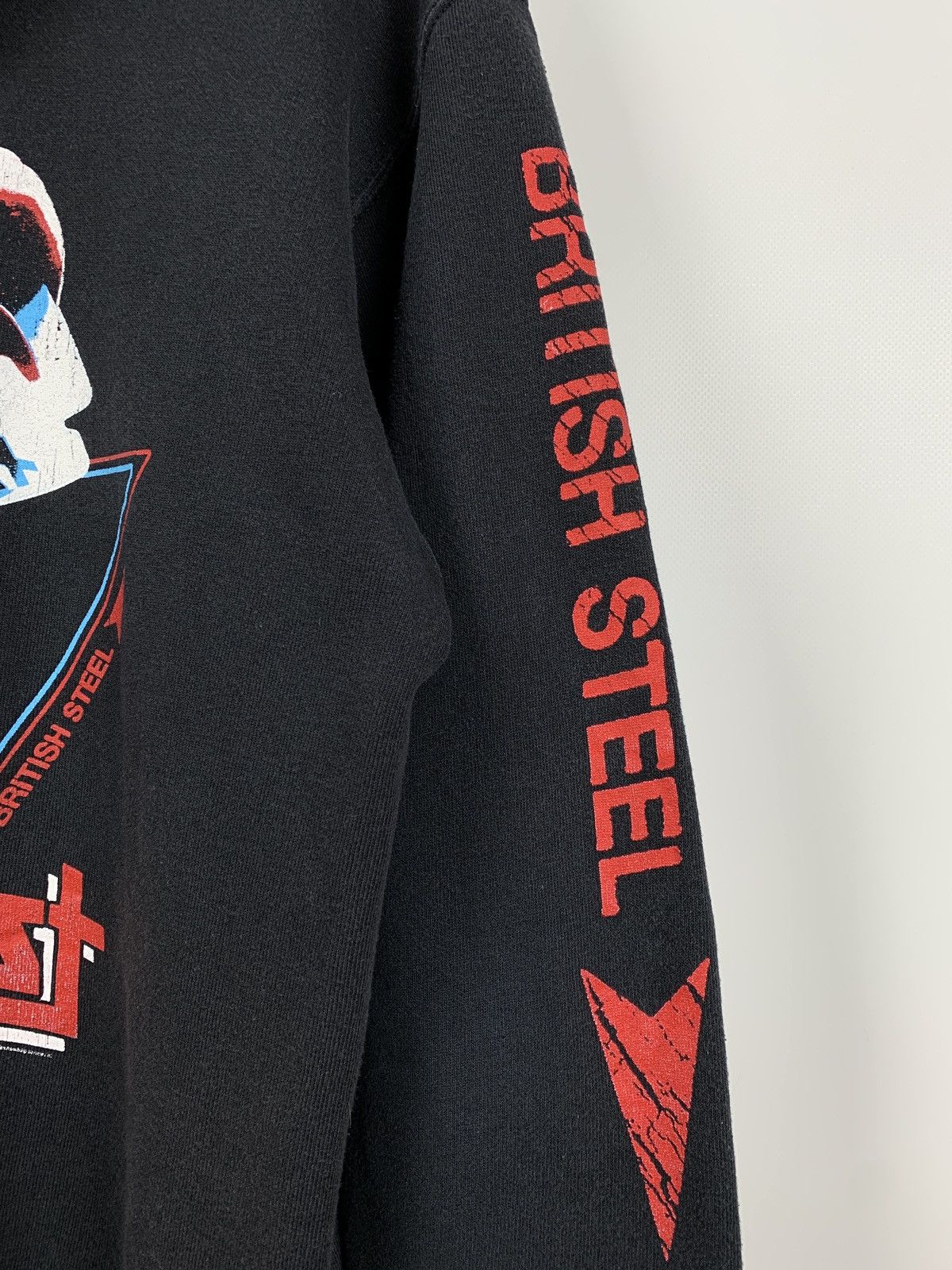 Band Tees 2017 Vintage Judas Priest British Steel Band Hoodie Size US L / EU 52-54 / 3 - 14 Thumbnail