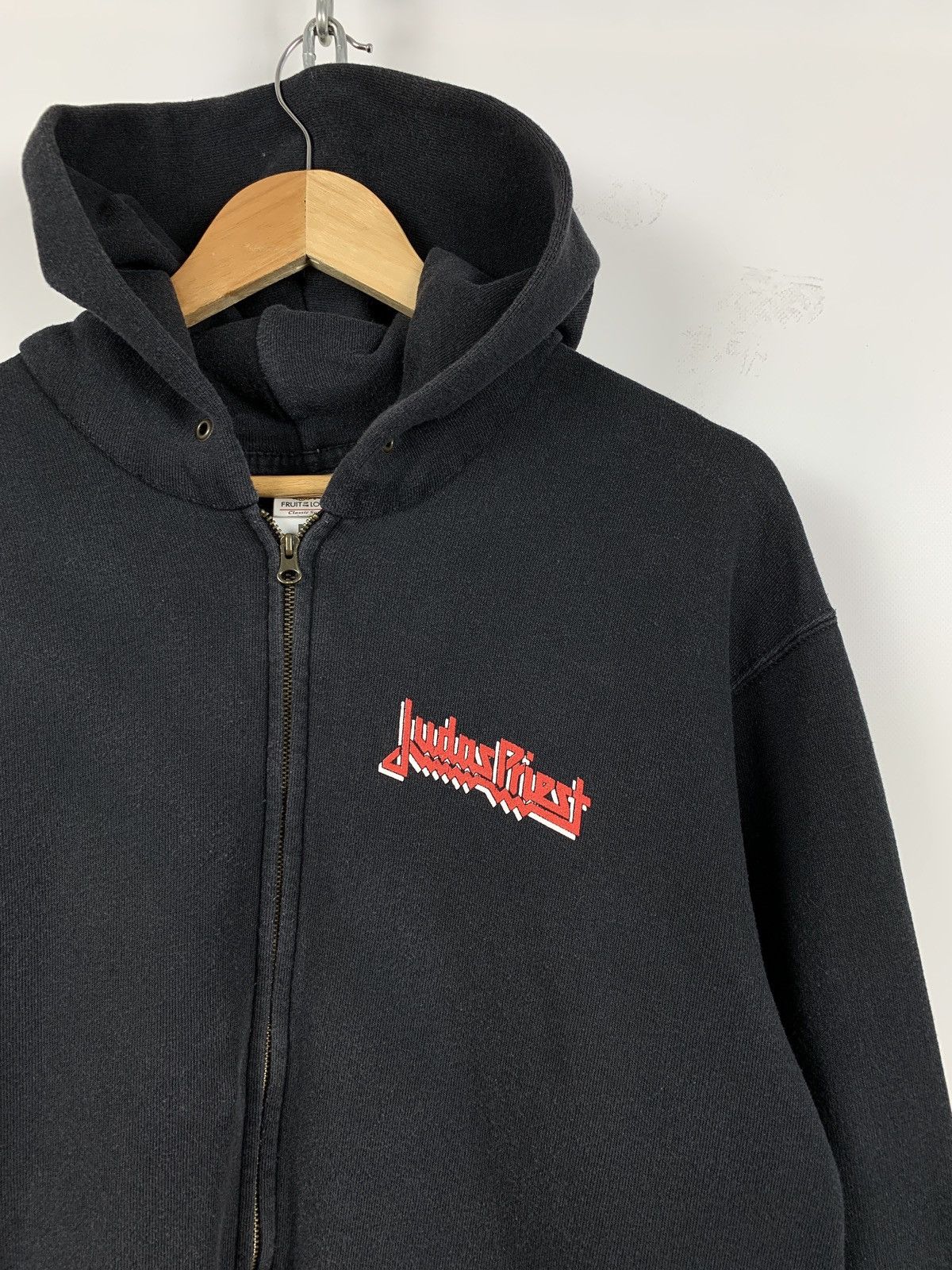 Band Tees 2017 Vintage Judas Priest British Steel Band Hoodie Size US L / EU 52-54 / 3 - 6 Thumbnail