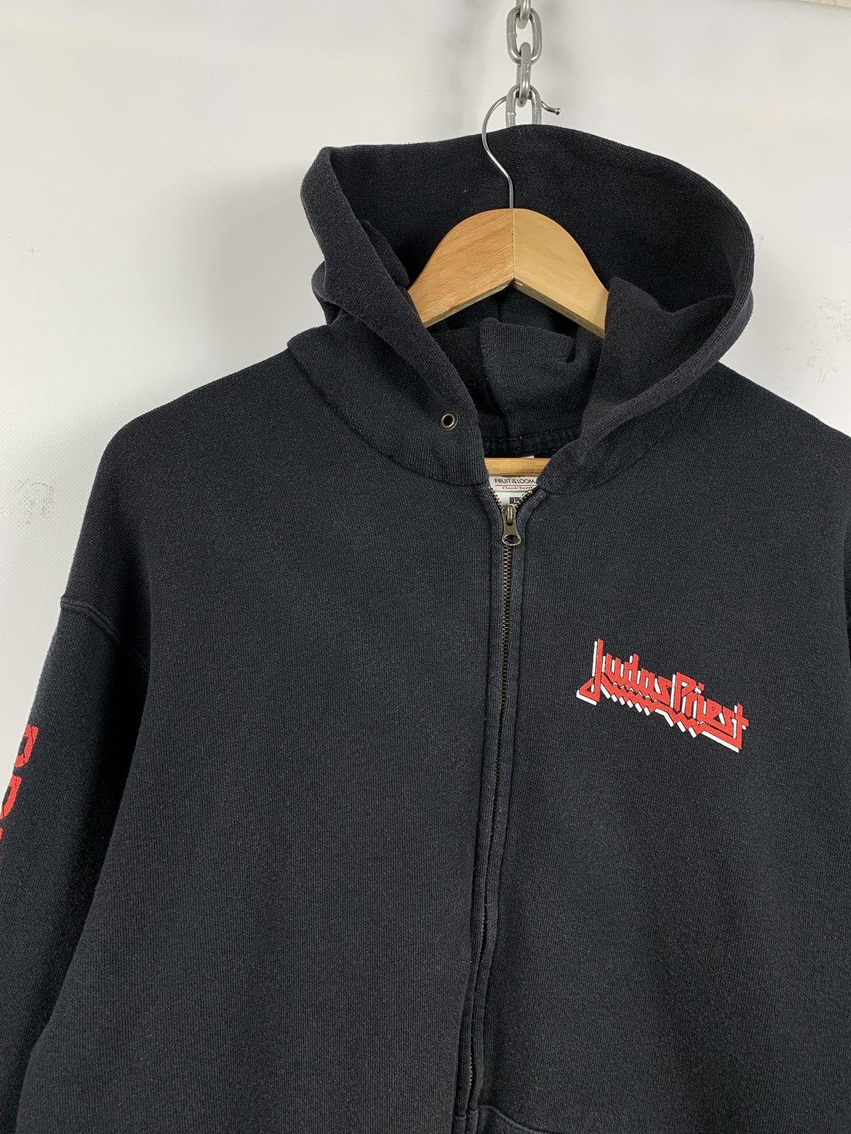 Band Tees 2017 Vintage Judas Priest British Steel Band Hoodie Size US L / EU 52-54 / 3 - 7 Thumbnail