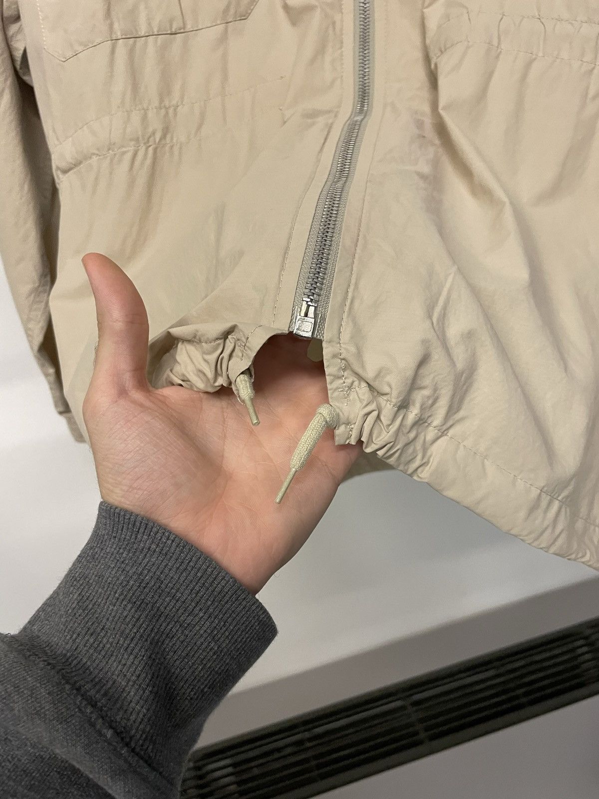 1999 military archive pockets zipper wind jacket parka rare