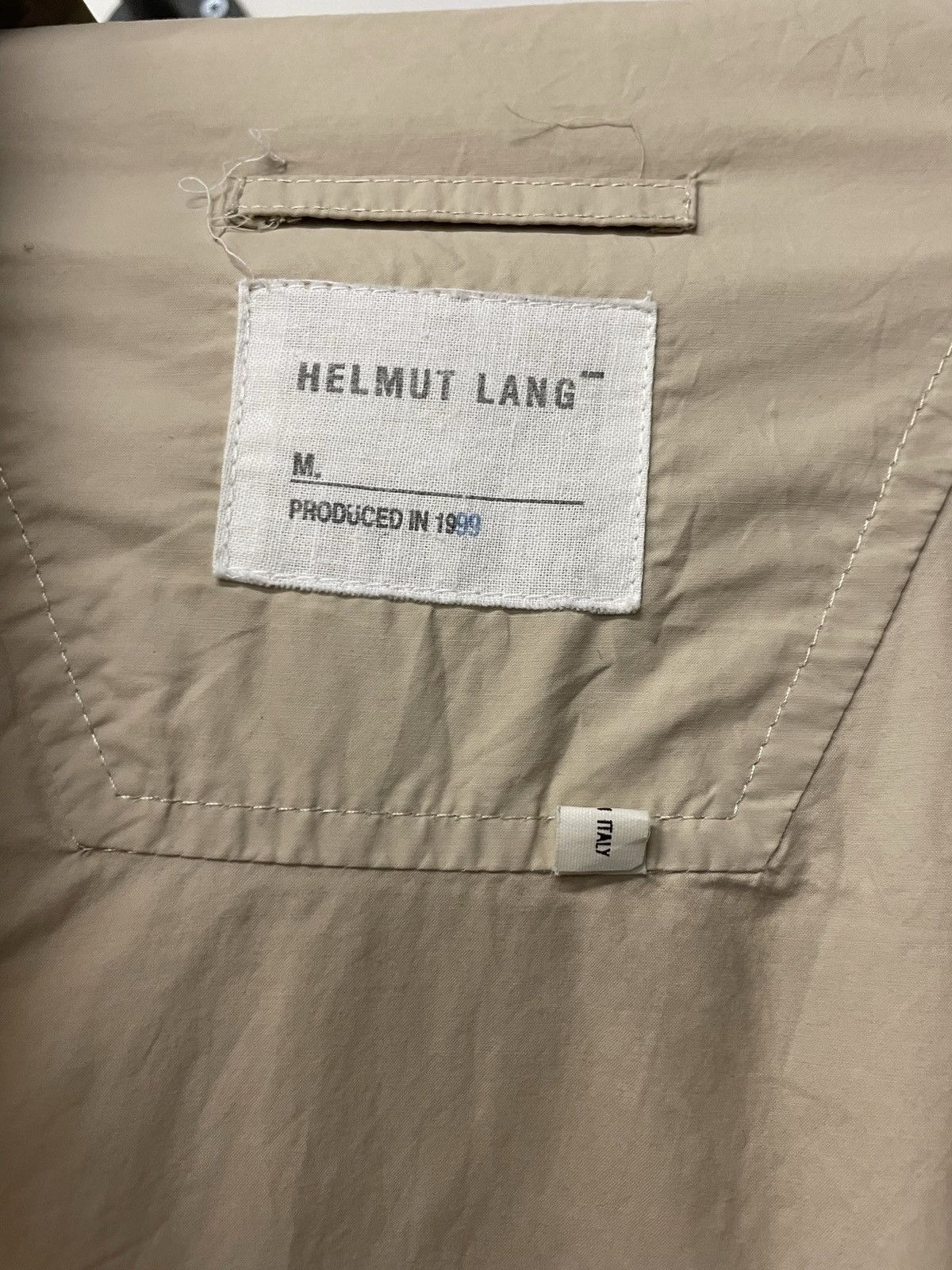 1999 military archive pockets zipper wind jacket parka rare