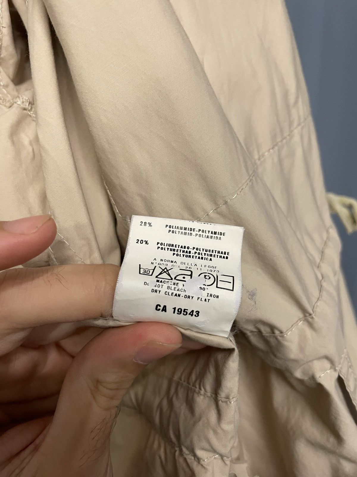 1999 military archive pockets zipper wind jacket parka rare