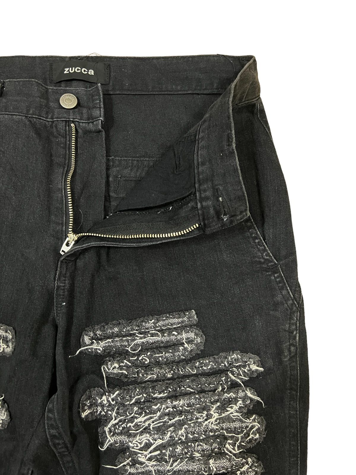 Issey Miyake GRAIL🔥Issey Miyake Zucca Distressed Undercover Scab Pants Size US 30 / EU 46 - 3 Thumbnail