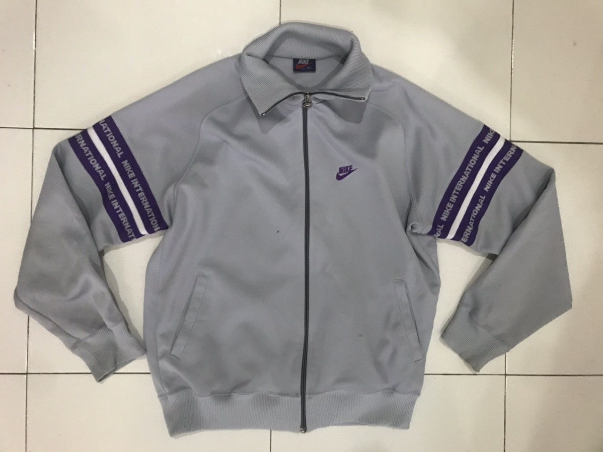 Nike 90's Nike Blue Tag Tracktop Jacket Size US L / EU 52-54 / 3 - 1 Thumbnail