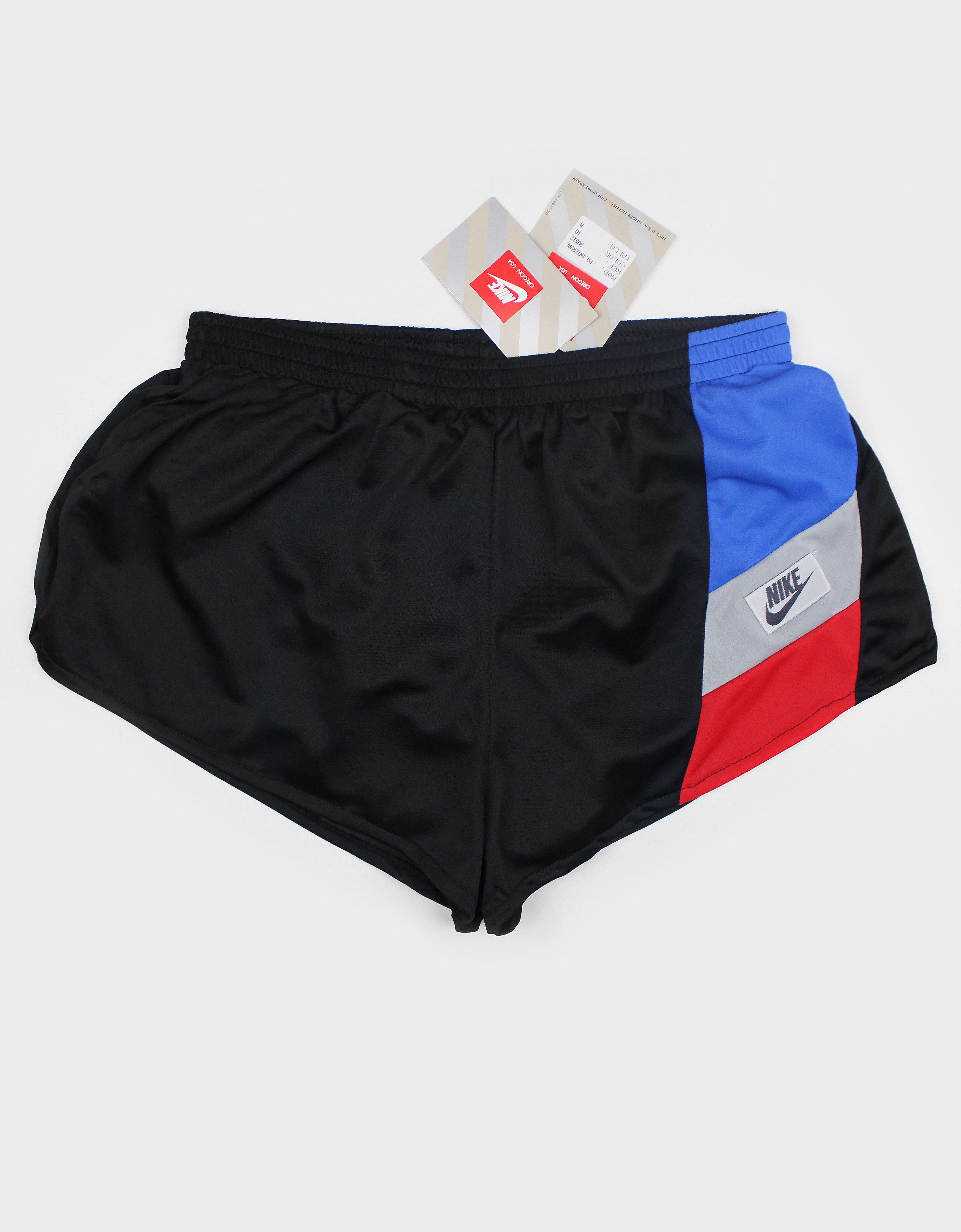 image of Nos 80's Vintage Nike Shorts OG Ds Nylon Sprinter Spain in Black, Men's (Size 26)