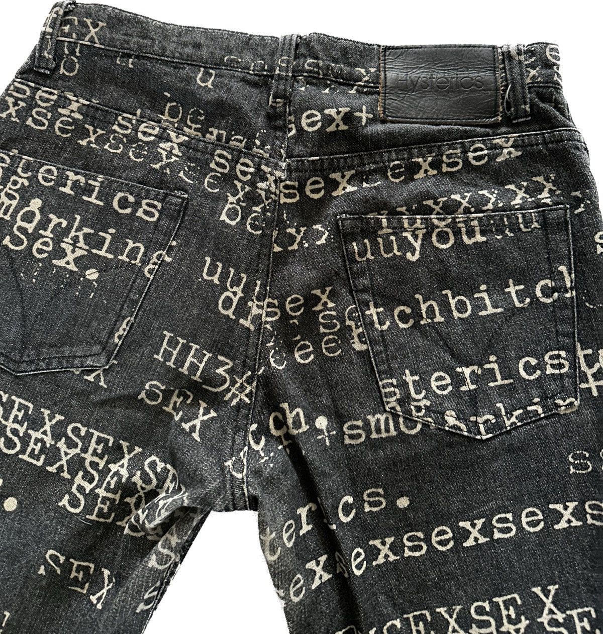 Hysteric Glamour Hysteric Glamour Sex Denim Size US 29 - 3 Thumbnail
