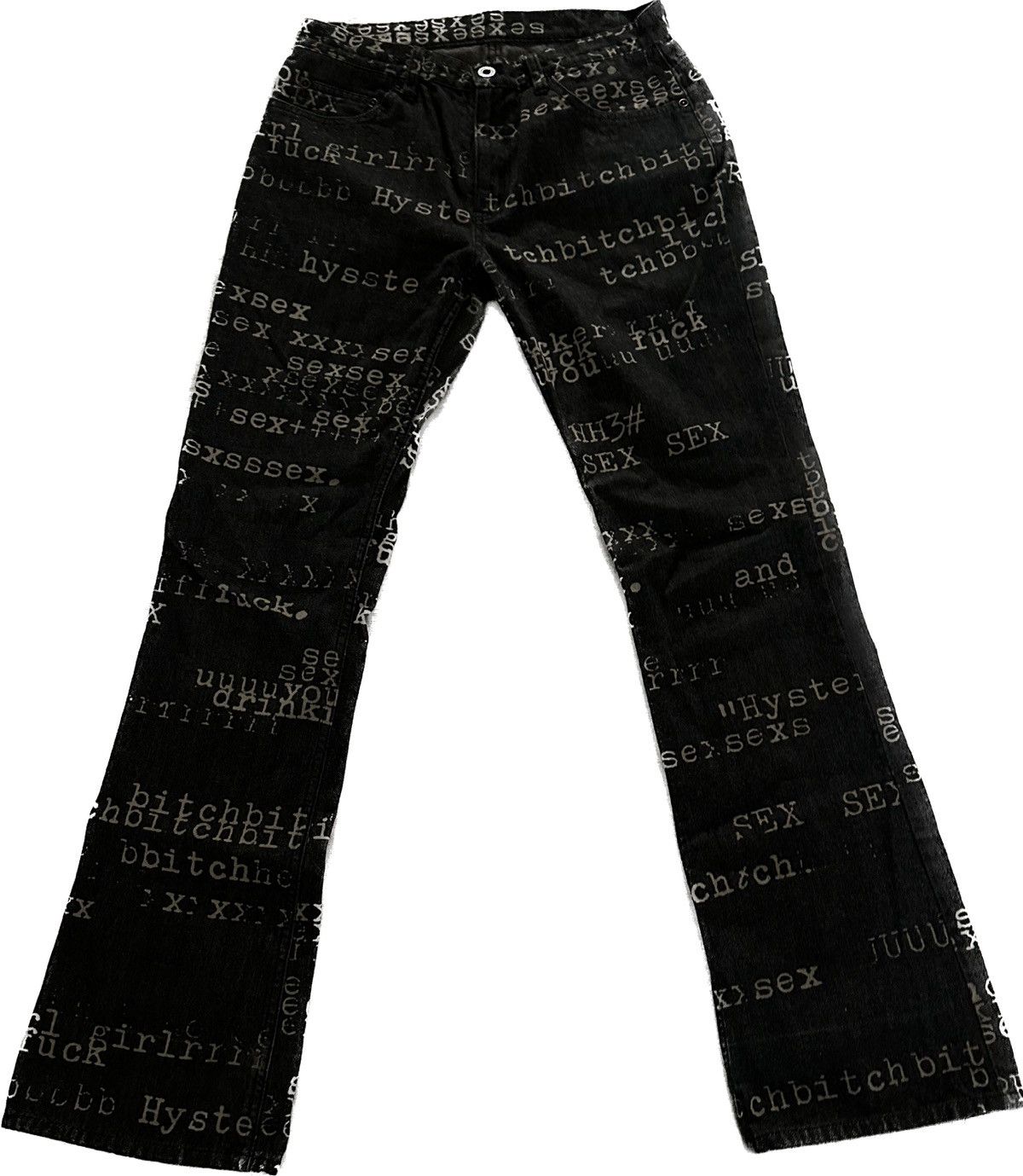 Hysteric Glamour Hysteric Glamour Sex Denim Size US 29 - 1 Thumbnail