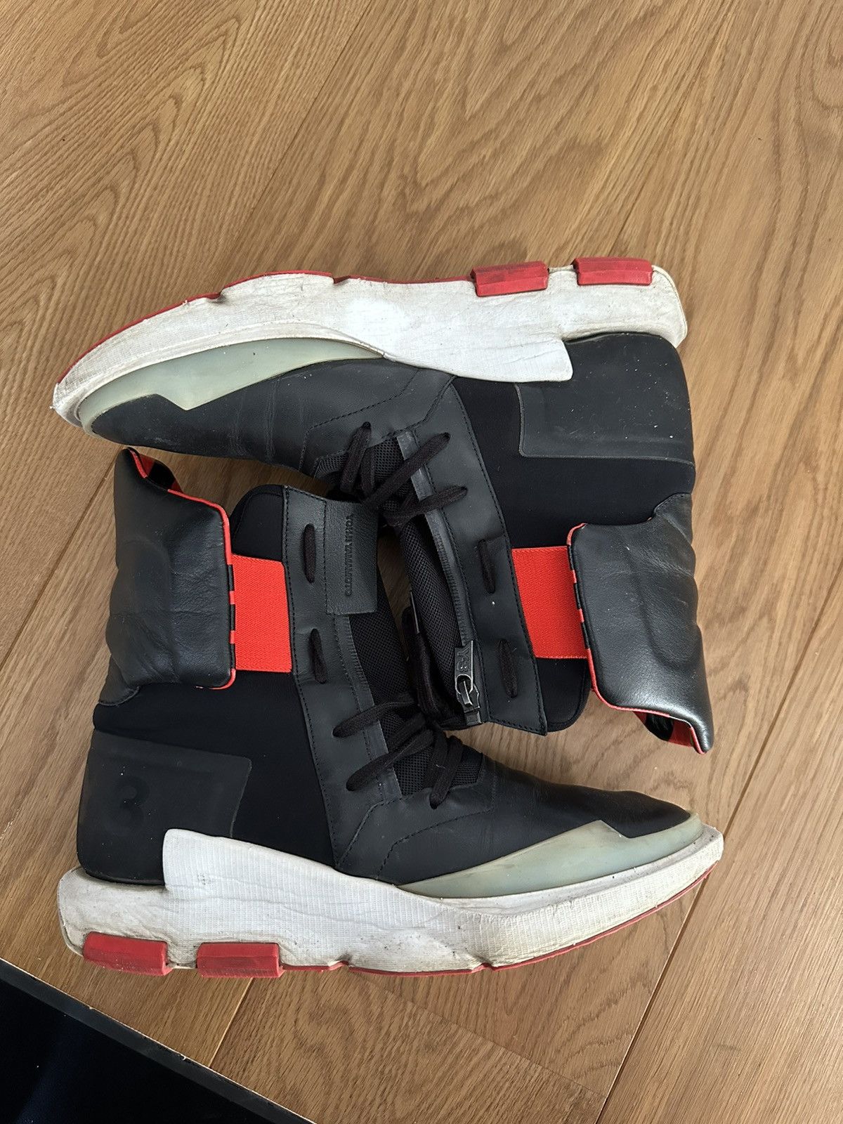 Adidas × Y-3 × Yohji Yamamoto Y-3 Studded Honja High Top