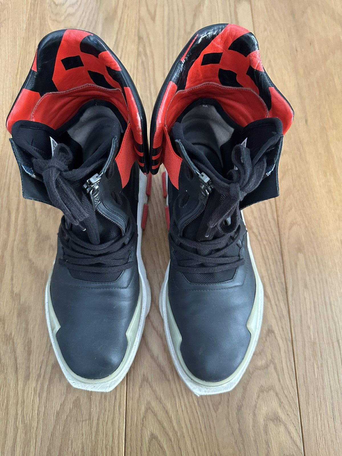 Y-3 Y-3 high top sneakers Size US 8.5 / EU 41-42 - 3 Thumbnail