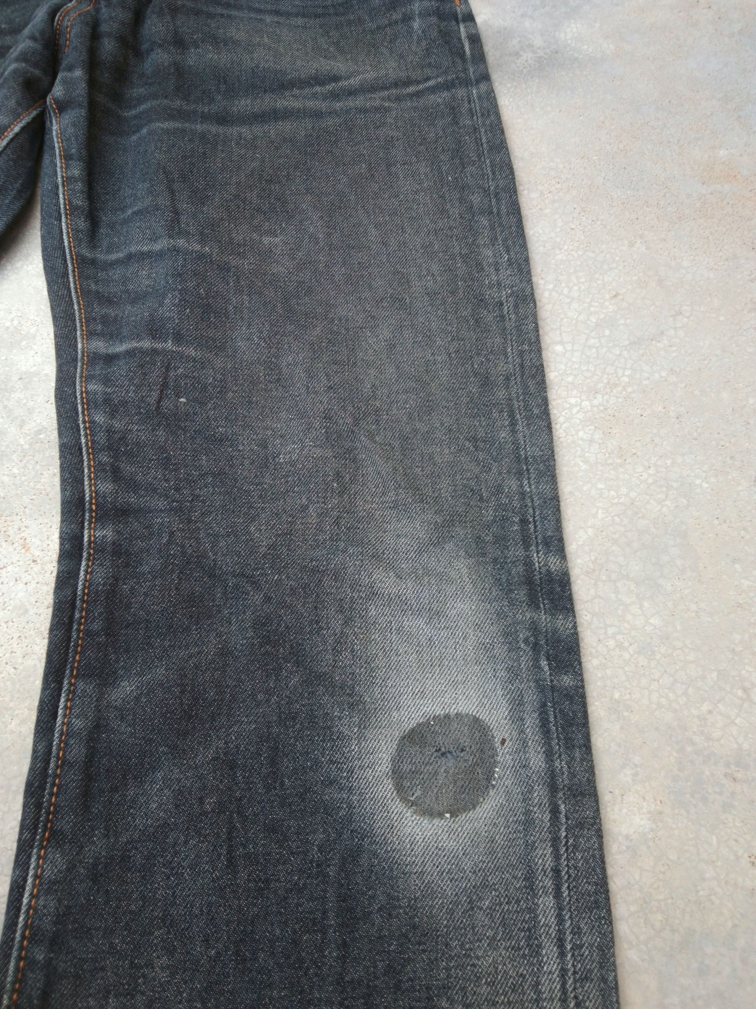 Japanese Brand Vintage Japanese GU Faded Blue Distressed Jeans 32x32 Size US 32 / EU 48 - 3 Thumbnail