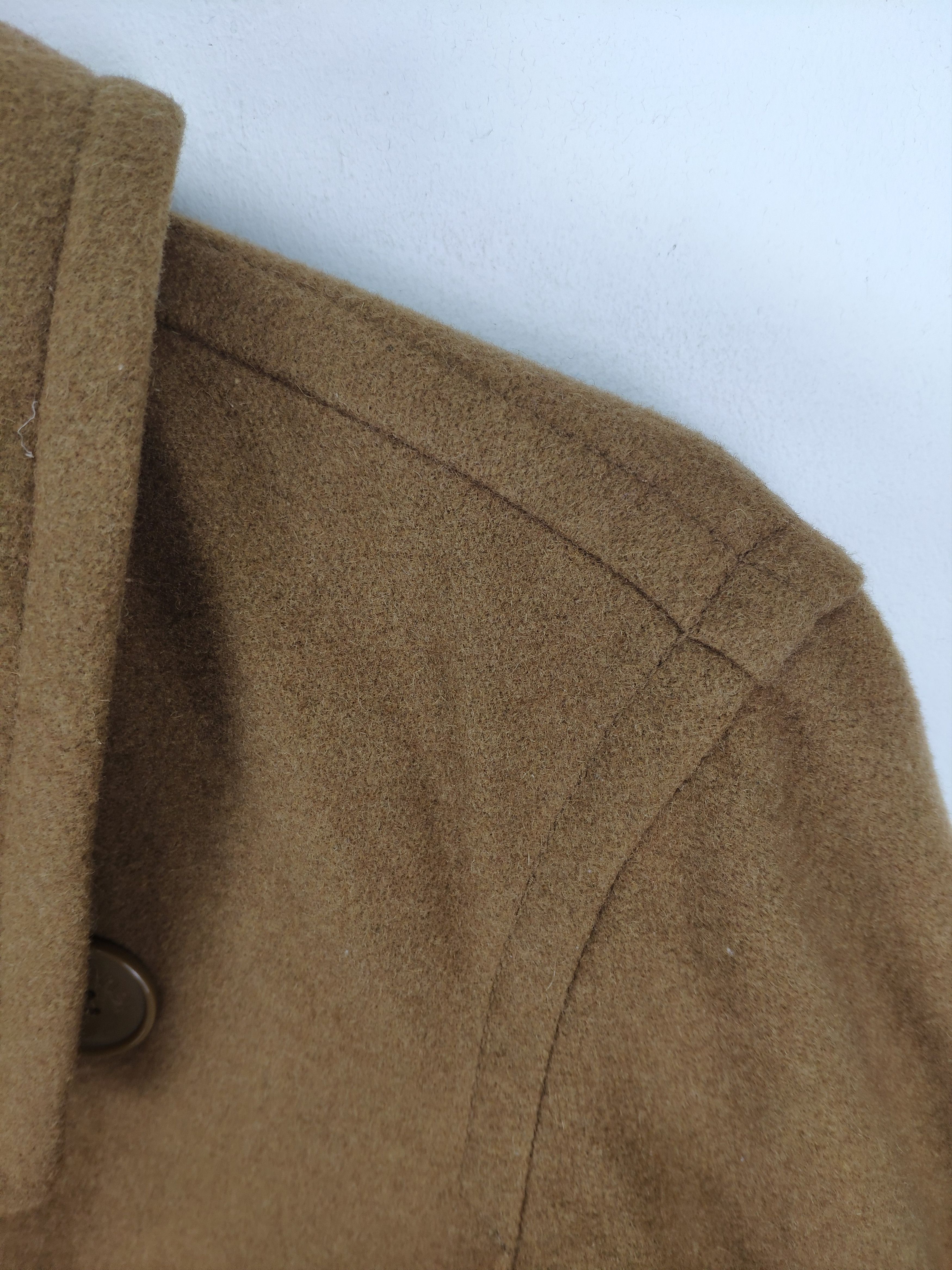 Designer × Issey Miyake × Japanese Brand Ne Net By Issey Miyake Wool Peacoat Native Linen Size US M / EU 48-50 / 2 - 14 Thumbnail