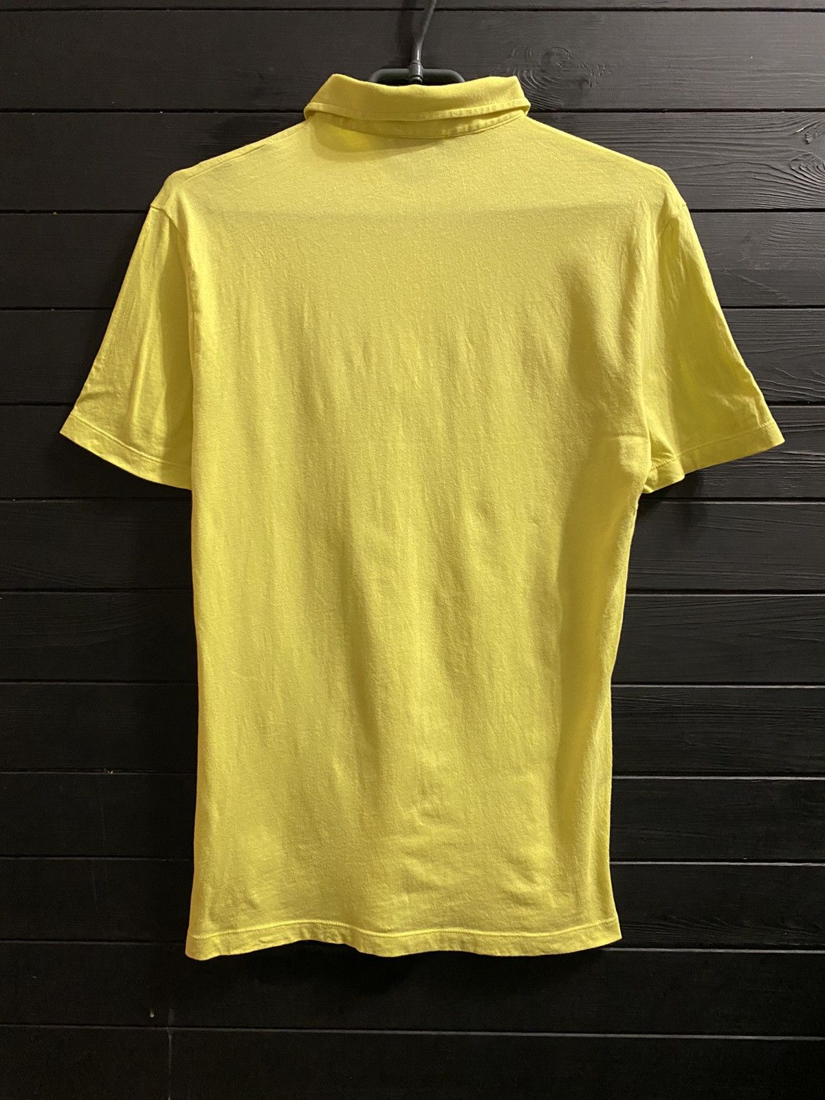 Versace Rare Luxury Polo Versace small Logo Color Yellow Size US XS / EU 42 / 0 - 3 Thumbnail