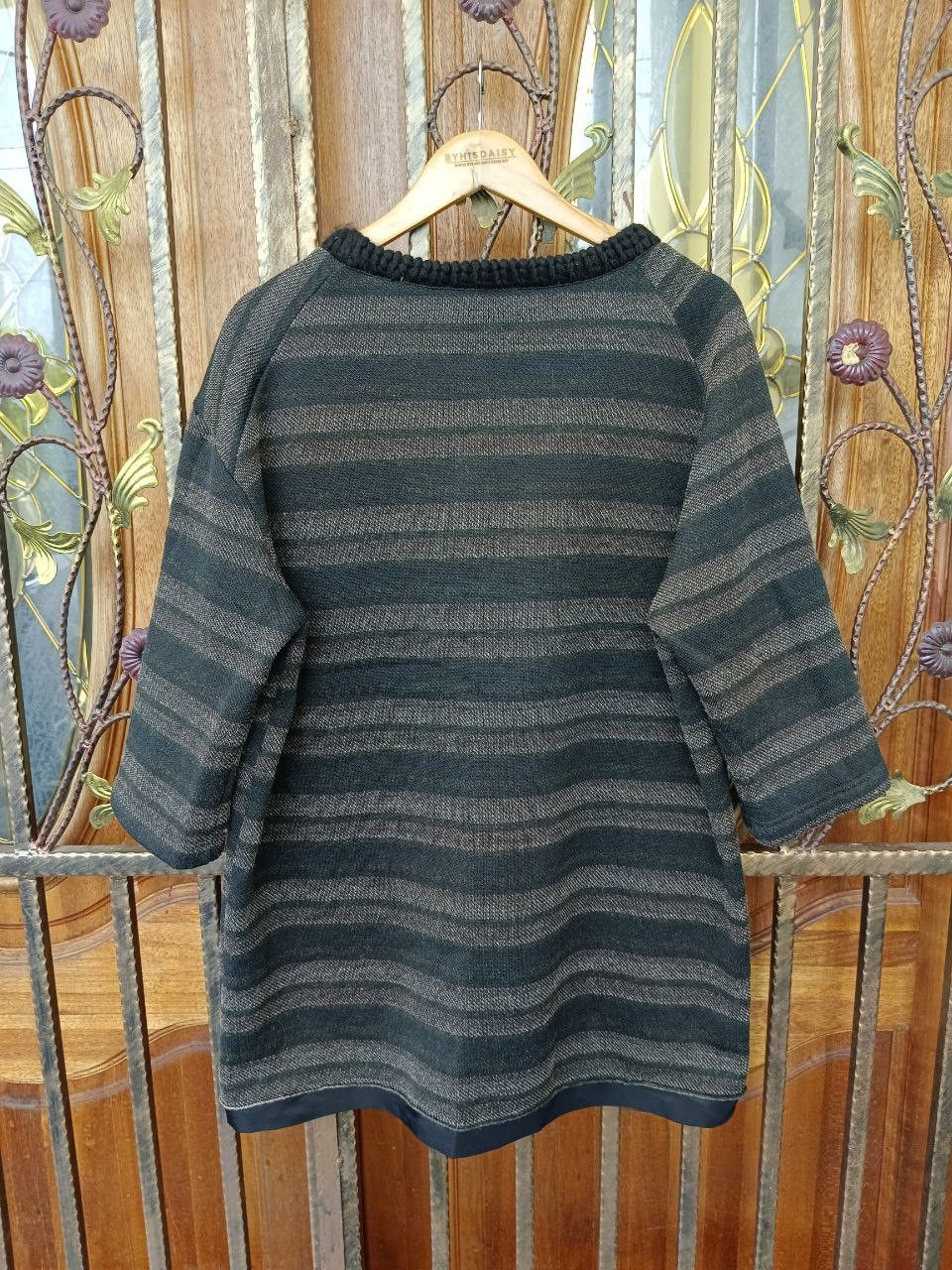 Japanese Brand LICHT BESTREBEN AW-2003 MADE IN JAPAN BAGGY WOOL T SHIRT Size US M / EU 48-50 / 2 - 2 Thumbnail
