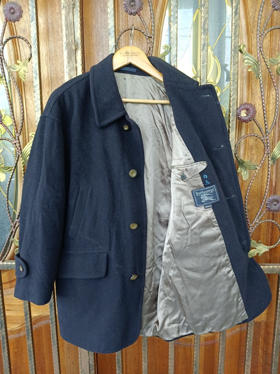 Burberry BURBERRY'S WOOL COATS JACKET Size US M / EU 48-50 / 2 - 3 Thumbnail
