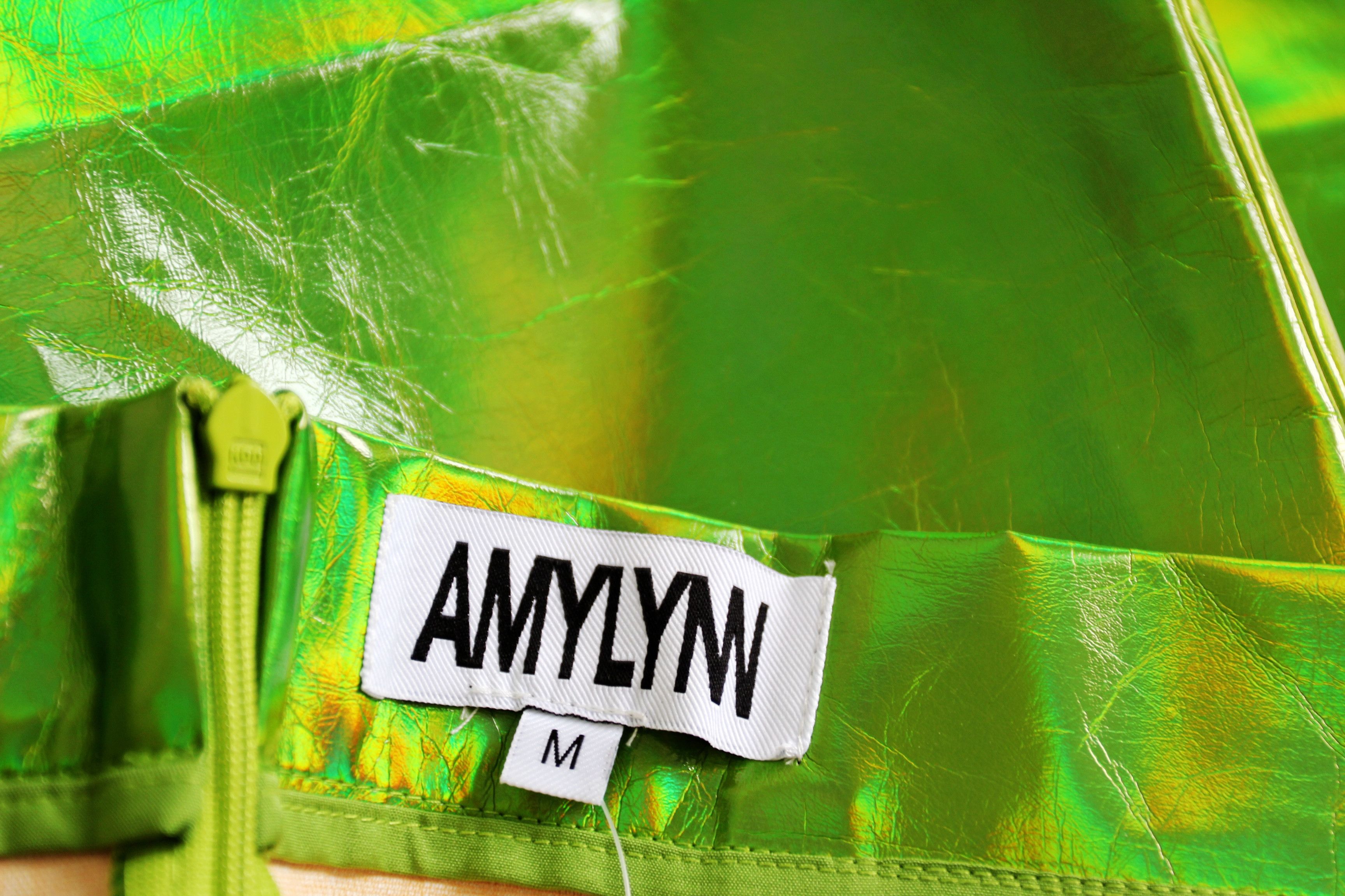 Other BNWT AW22 AMYLYNN IRIDESCENT LACED SKIRT M Size 28" / US 6 / IT 42 - 8 Thumbnail