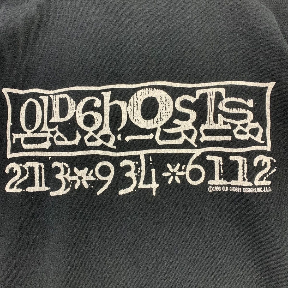 Rare!! Vintage 90s OLD GHOST Design Pussy possse skate