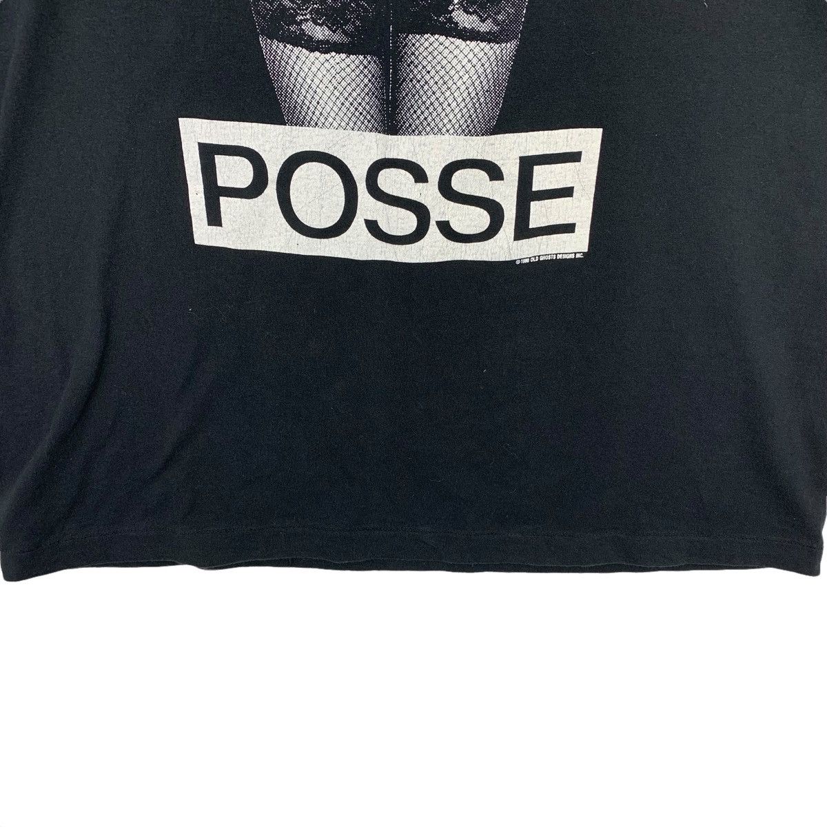 Rare!! Vintage 90s OLD GHOST Design Pussy possse skate