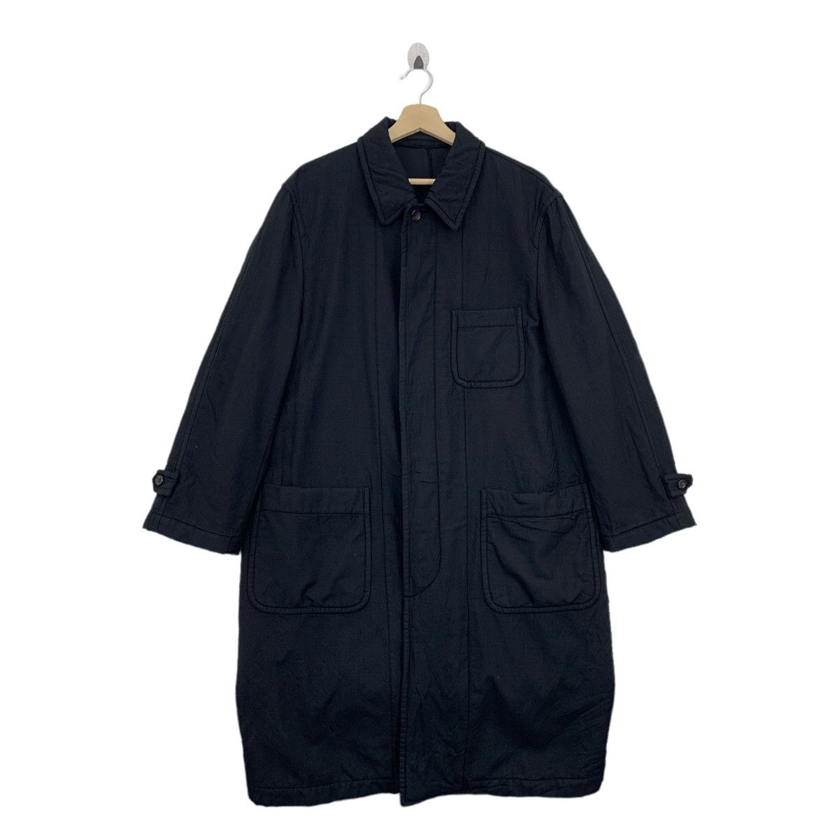 Rare!! Vintage COMME des GARCONS AD 1996 trench coat long 