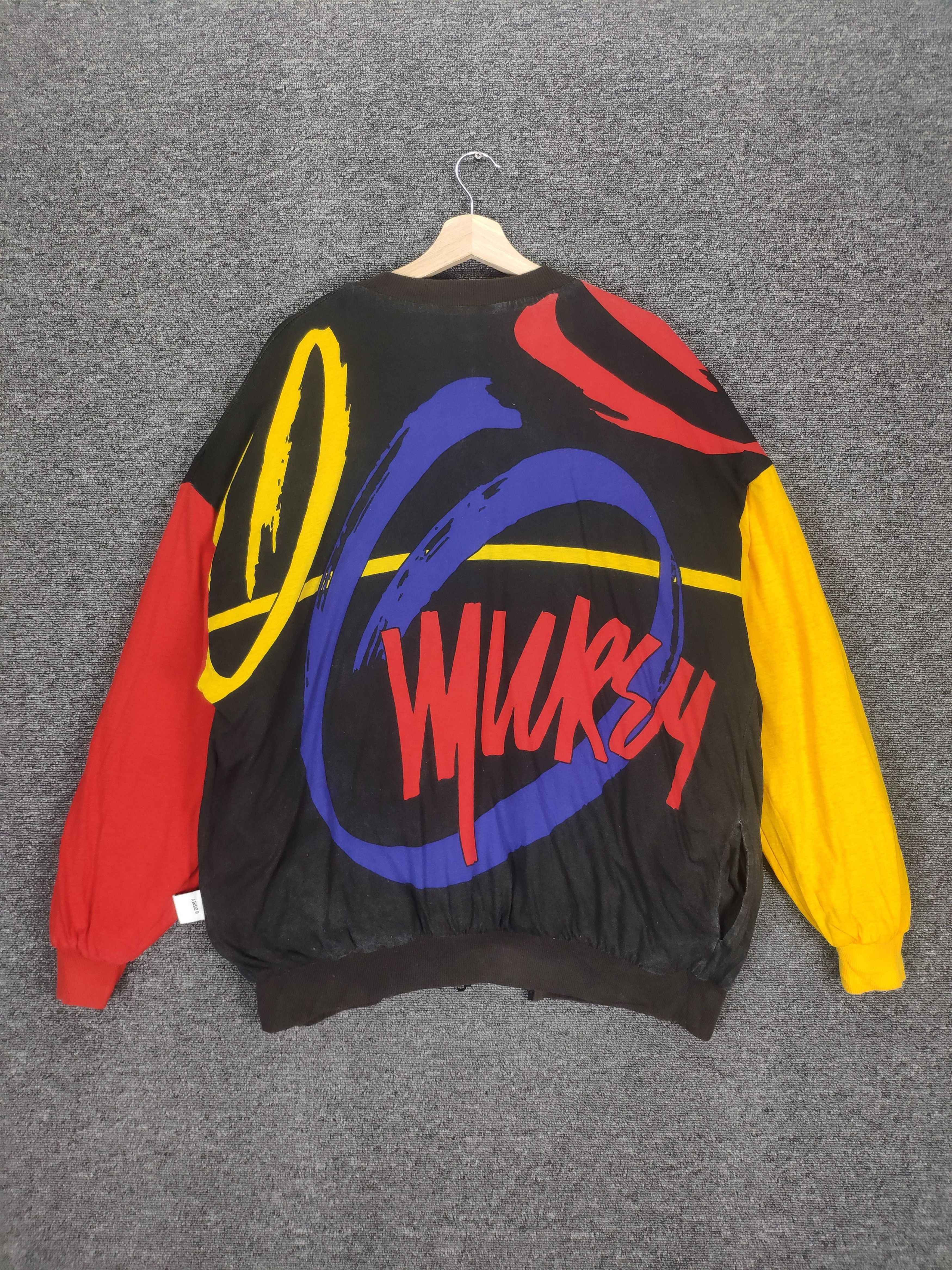 Japanese Brand × Mickey Mouse × Vintage RARE 🔥 Vintage Mickey Mouse Bomber Jacket Reversible Size US L / EU 52-54 / 3 - 12 Thumbnail