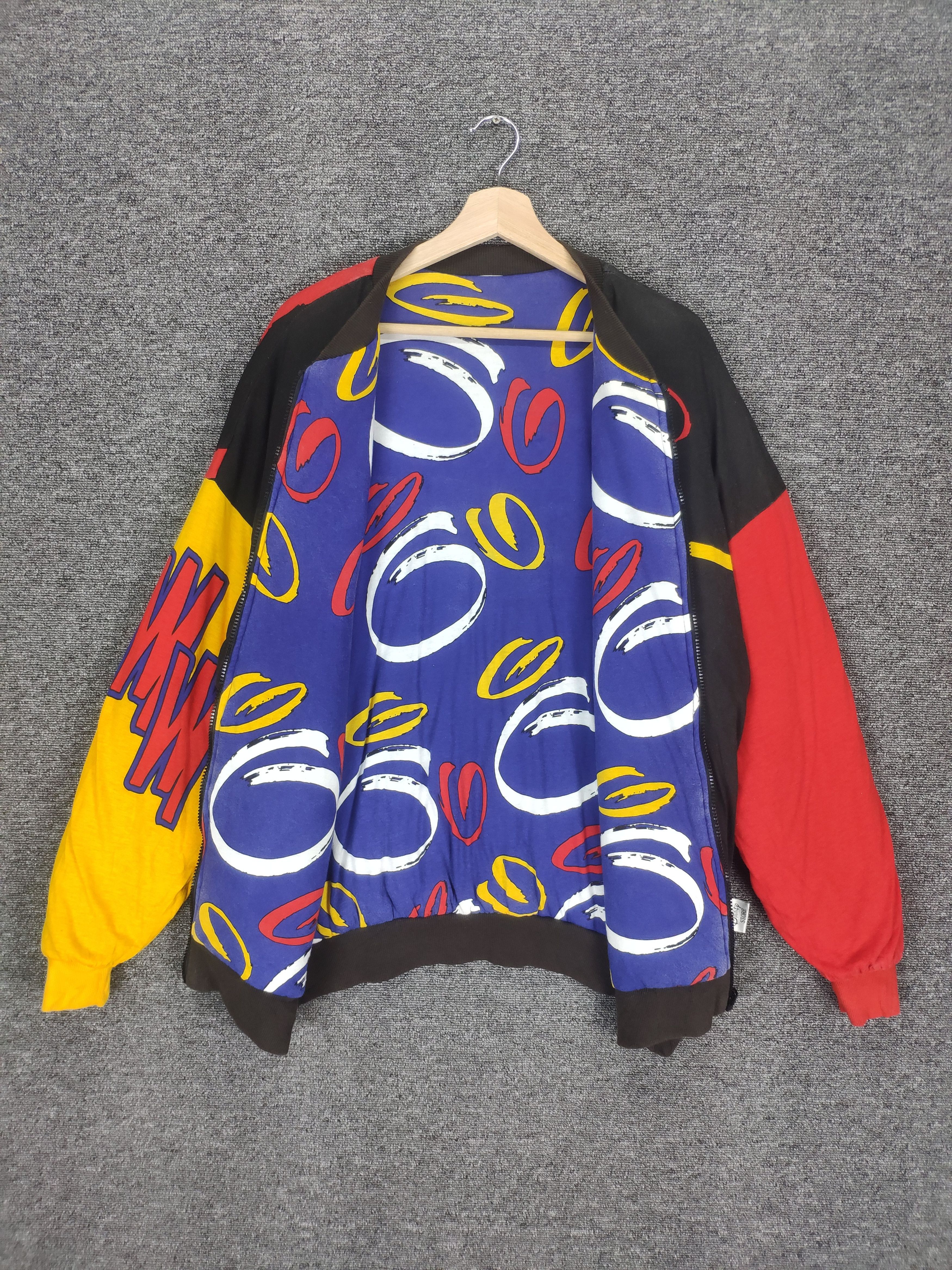 Japanese Brand × Mickey Mouse × Vintage RARE 🔥 Vintage Mickey Mouse Bomber Jacket Reversible Size US L / EU 52-54 / 3 - 4 Thumbnail