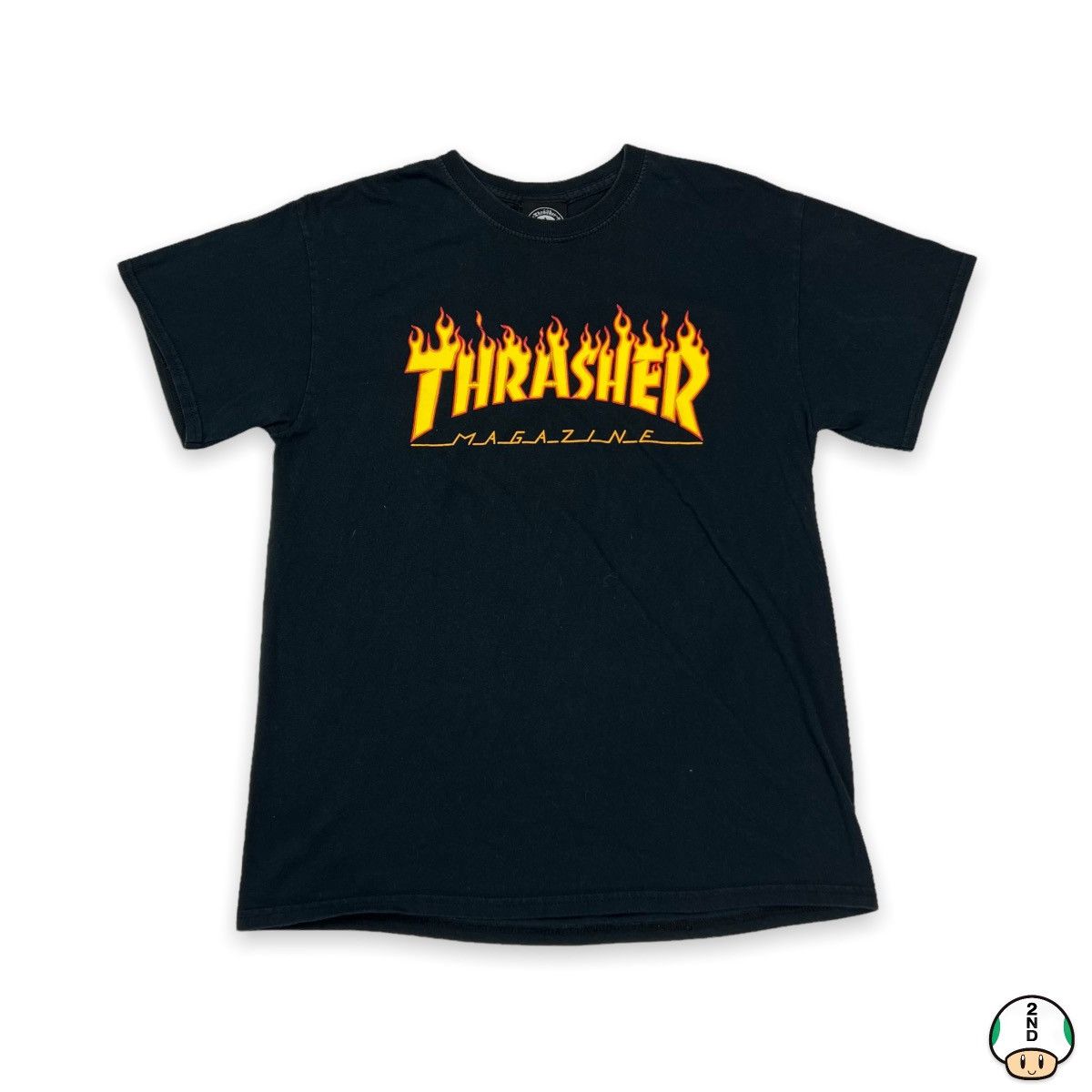 Thrasher Thrasher Magazine T Shirt Skateboard Flame Spell Out Tee Size US M / EU 48-50 / 2 - 1 Thumbnail