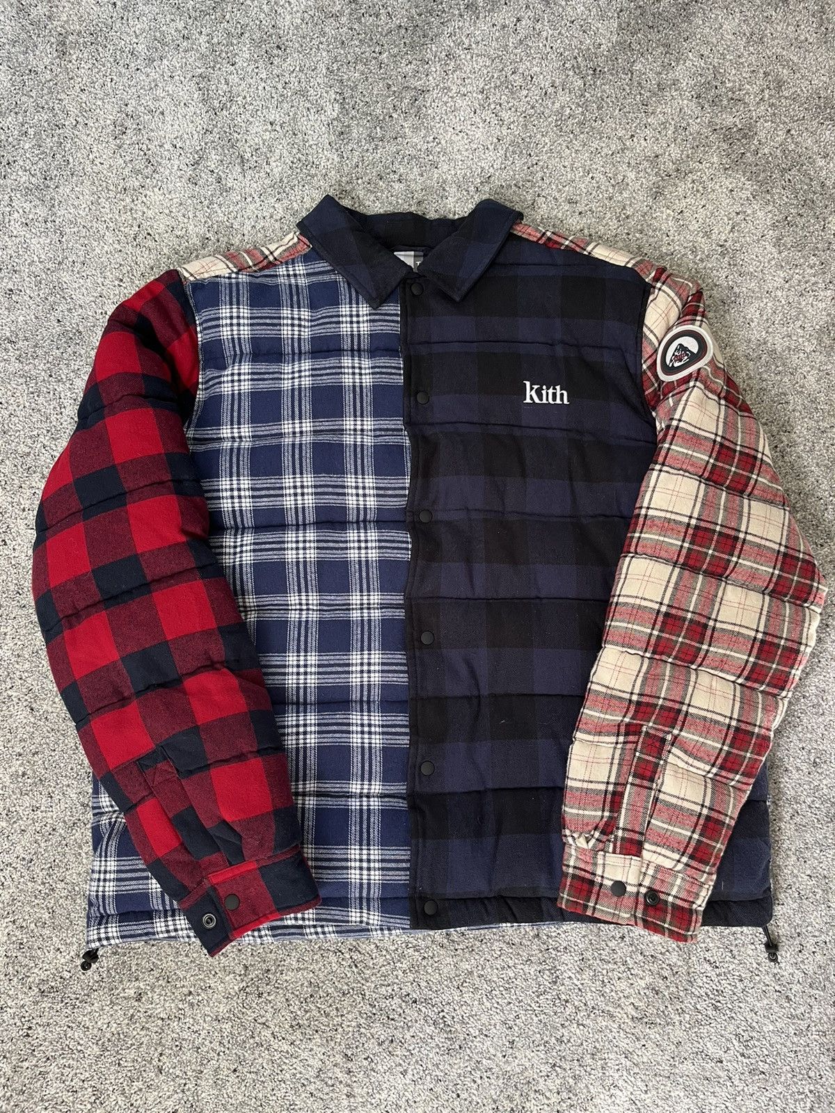 KITH 20AW MURRAY QUILTED SHIRT JACKET - ダウンジャケット