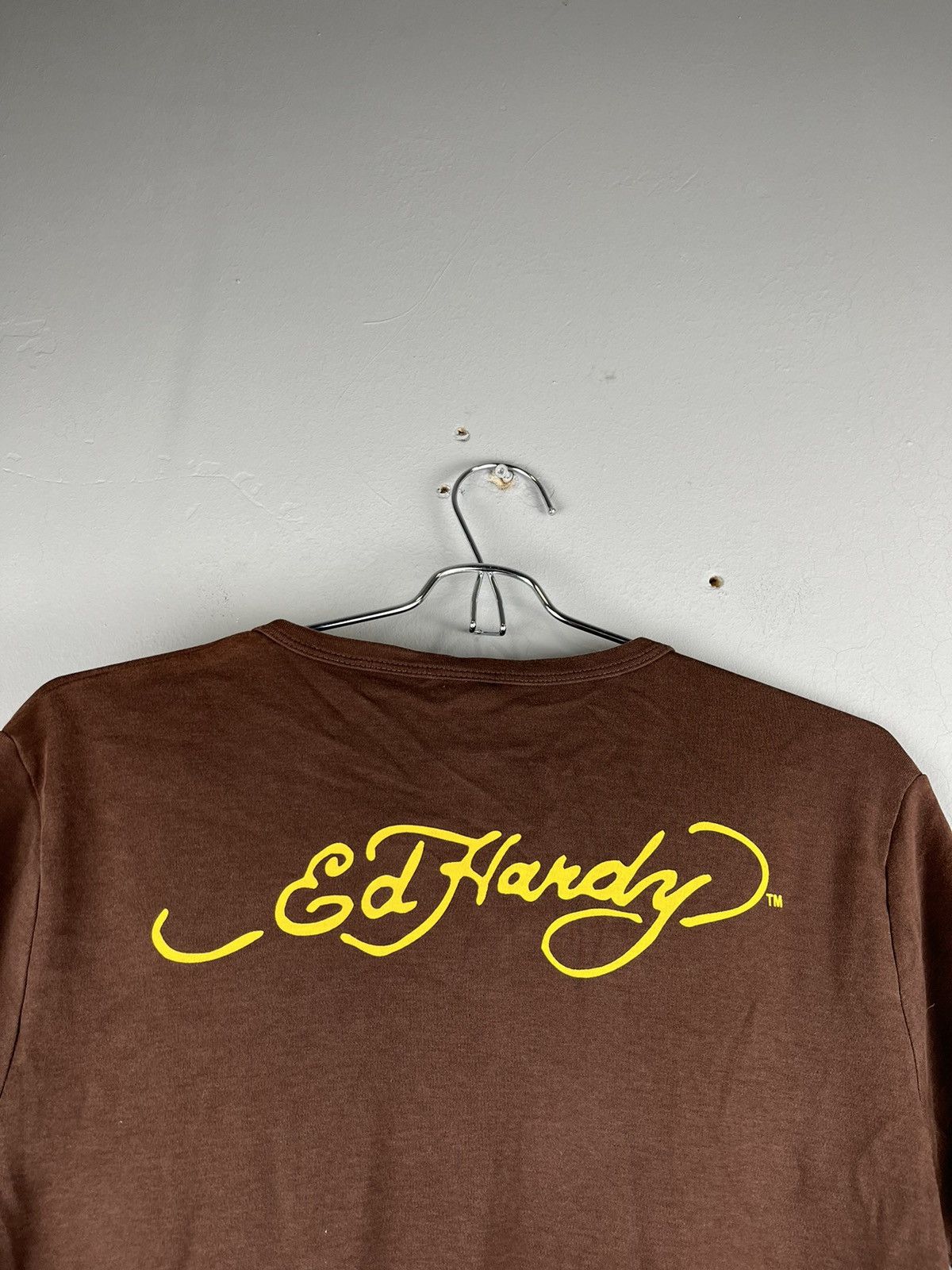 Ed Hardy × Japanese Brand × Vintage Vintage Ed Hardy kills love slowly tee Size S / US 4 / IT 40 - 7 Thumbnail