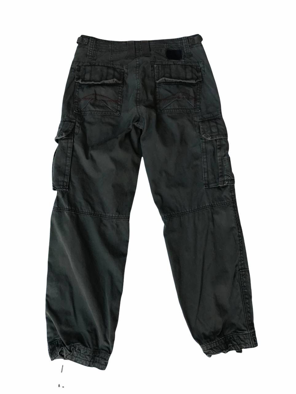 Japanese Brand Shane Jeans Tactical Parachute Multipocket Cargo Pants Size US 34 / EU 50 - 4 Thumbnail