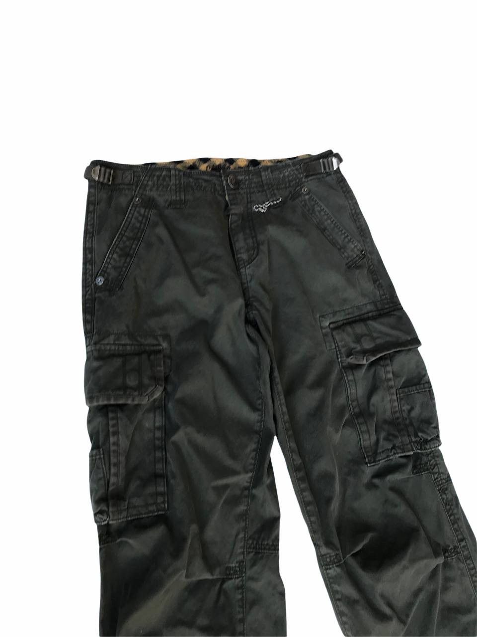 Japanese Brand Shane Jeans Tactical Parachute Multipocket Cargo Pants Size US 34 / EU 50 - 2 Thumbnail