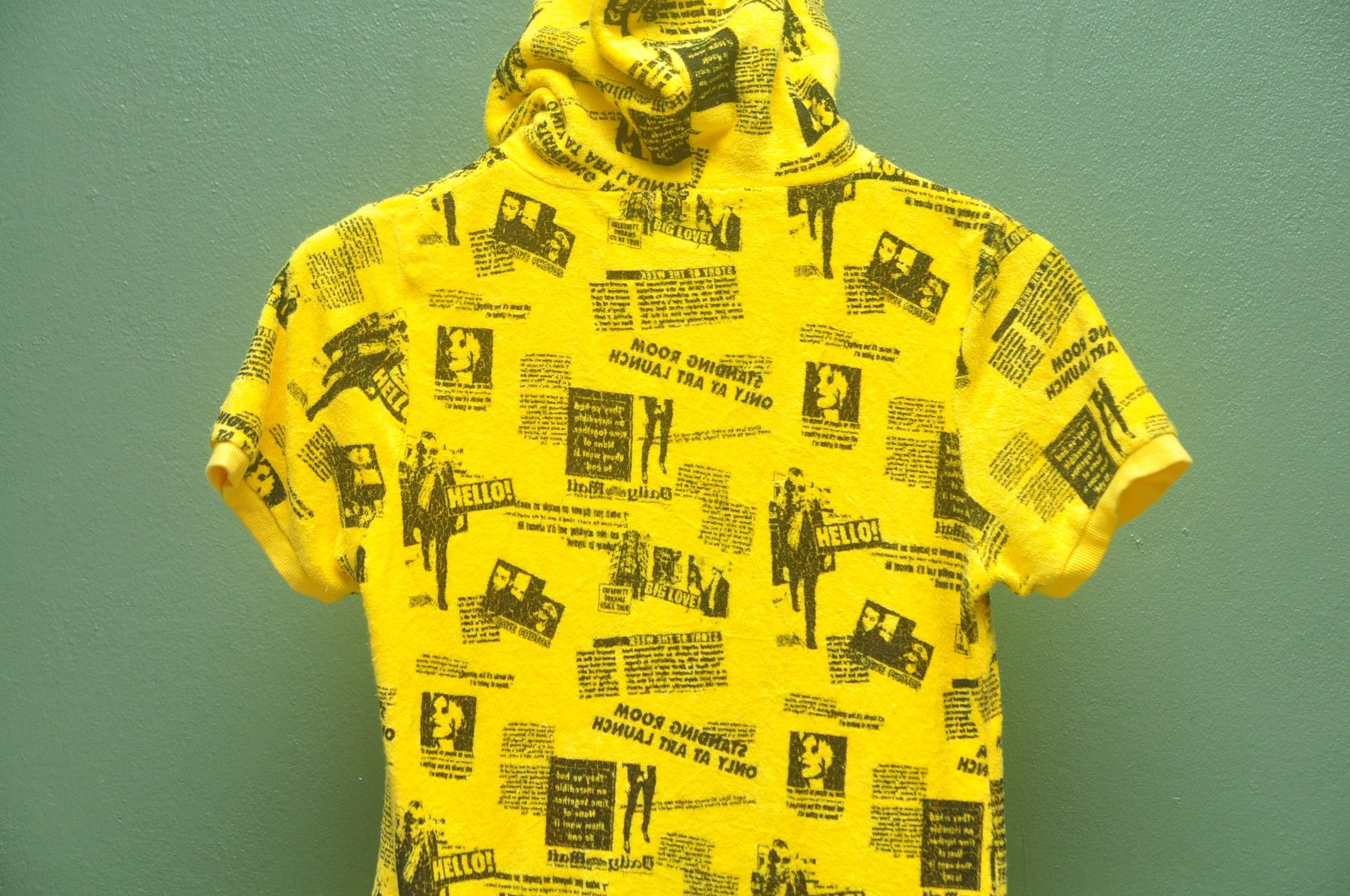 Designer × Japanese Brand Punk Hoodie Yellow Shirt Size S / US 4 / IT 40 - 6 Thumbnail