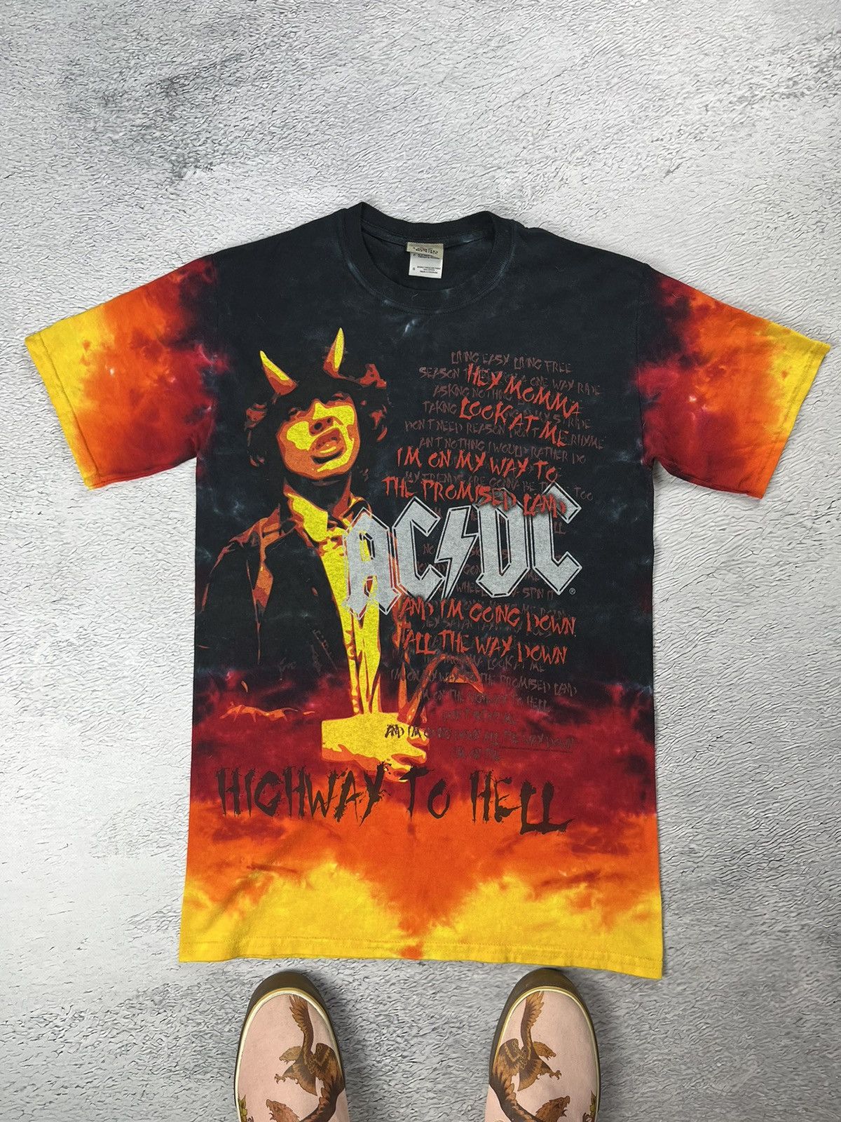 AC/DC × Band Tees × Vintage Vintage 2008 AC/DC Highway to Hell AOP tee Size US S / EU 44-46 / 1 - 1 Thumbnail
