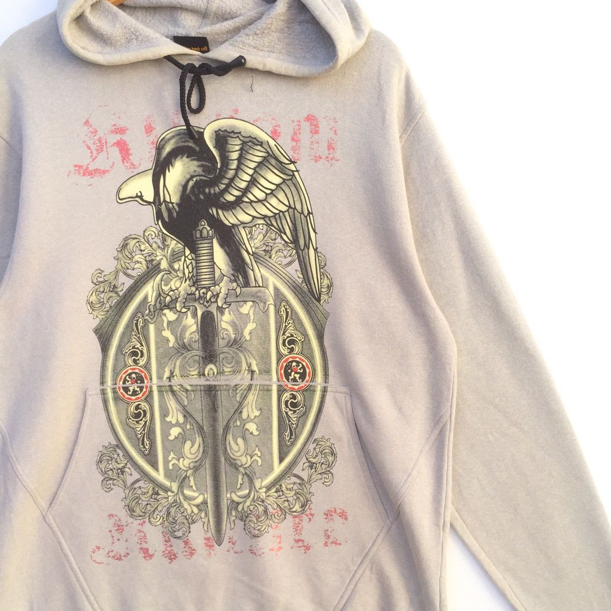 Japanese Brand Custom Culture Big Logo Hoodie | Spell Out Block Colour | L Size US L / EU 52-54 / 3 - 2 Thumbnail