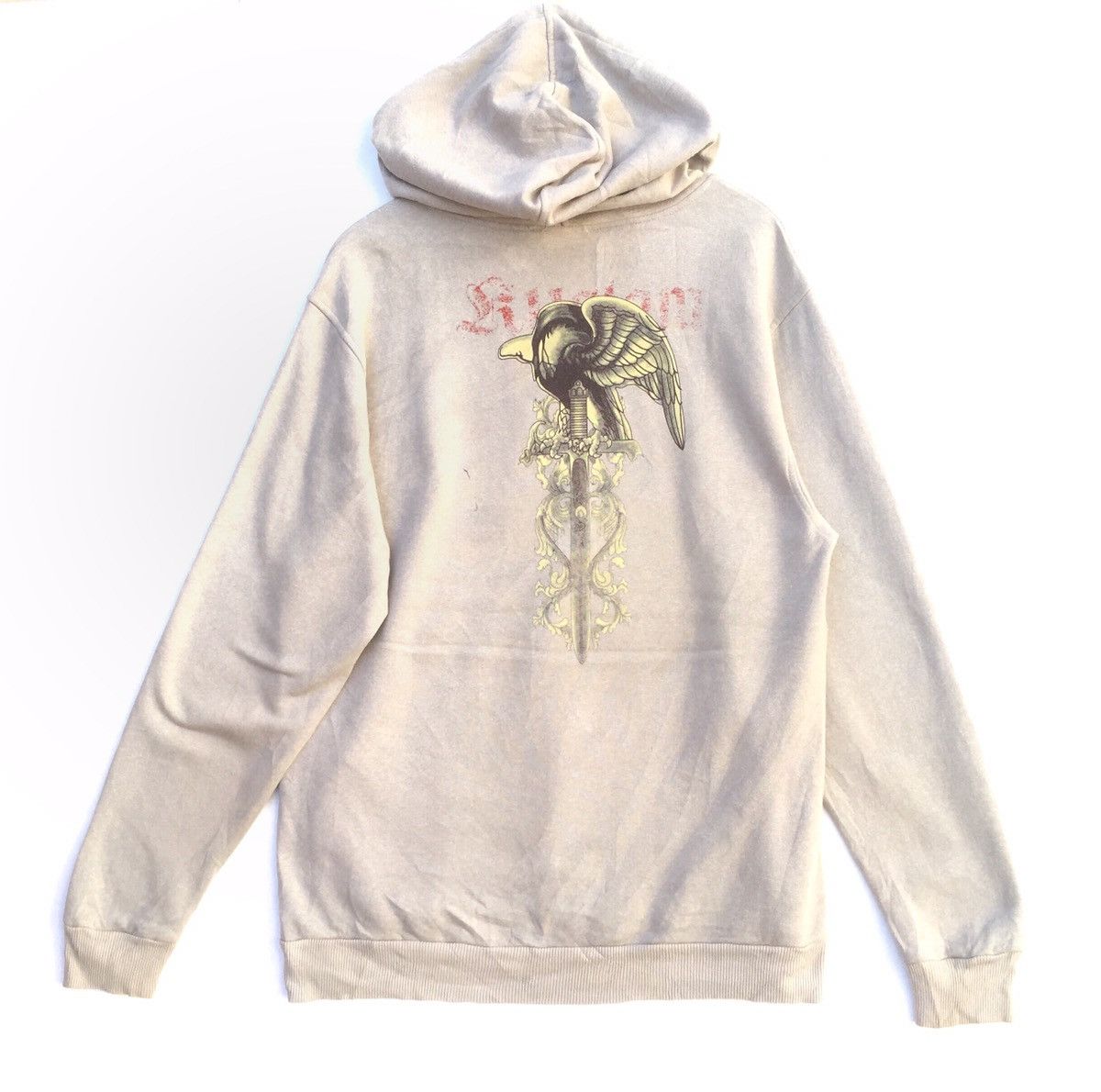 Japanese Brand Custom Culture Big Logo Hoodie | Spell Out Block Colour | L Size US L / EU 52-54 / 3 - 7 Thumbnail