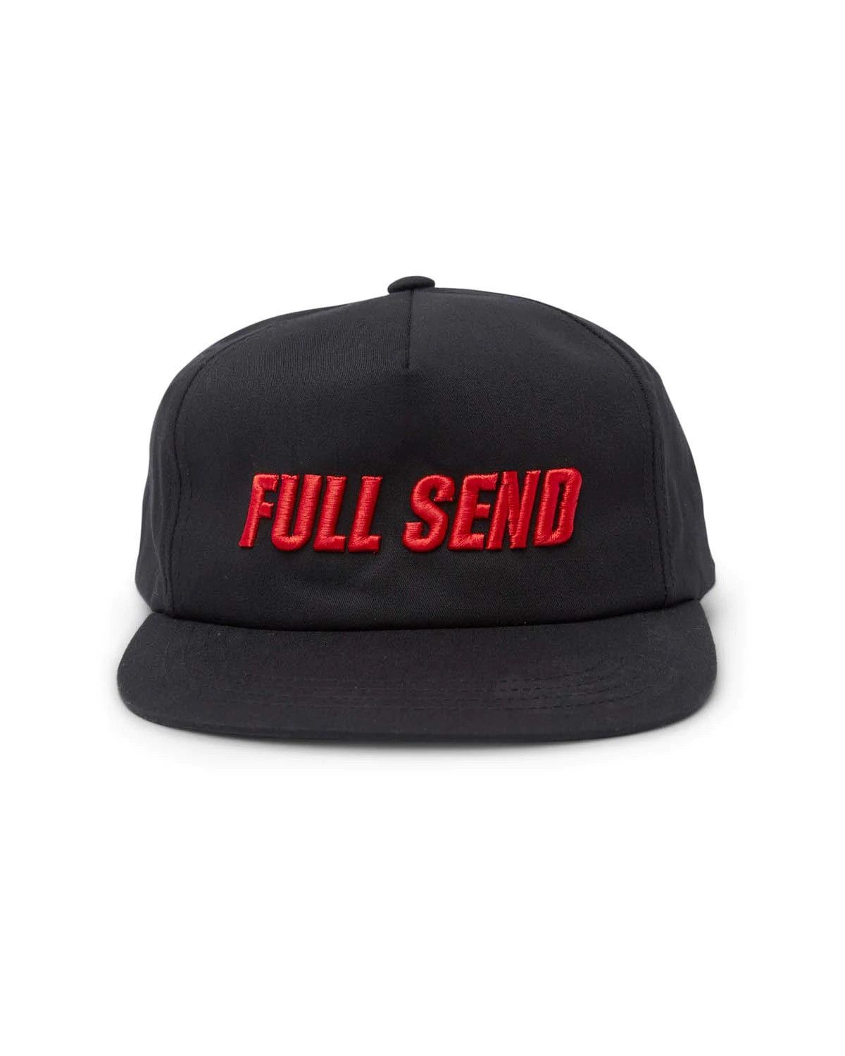 Full Send by Nelk Boys Full Send Snapback Hat Black FULLSEND NELK BOYS ...