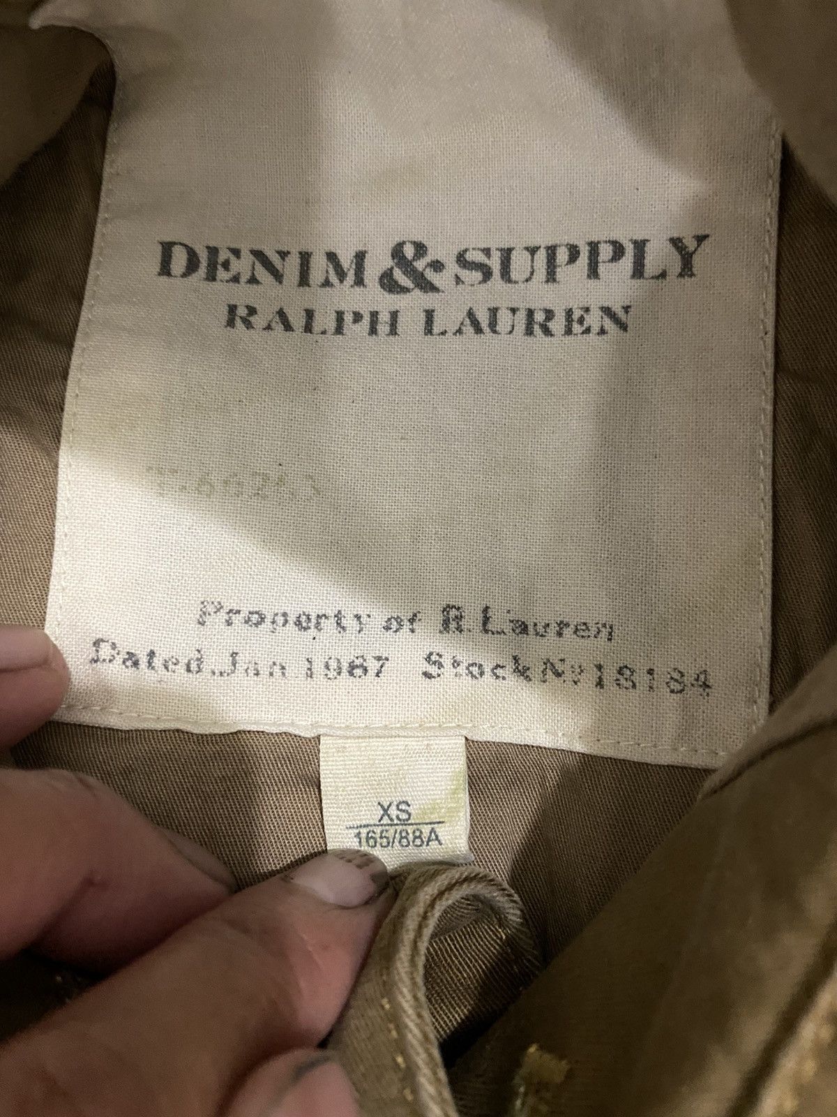Polo Ralph Lauren × RRL Ralph Lauren × Ralph Lauren Polo Ralph Lauren Denim Supply Jacket Size US XS / EU 42 / 0 - 7 Thumbnail