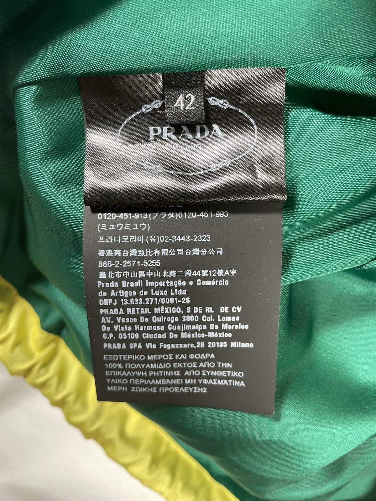 Prada SS20 Color-block Gabardine Nylon Anorak Jacket Size US S / EU 44-46 / 1 - 7 Thumbnail